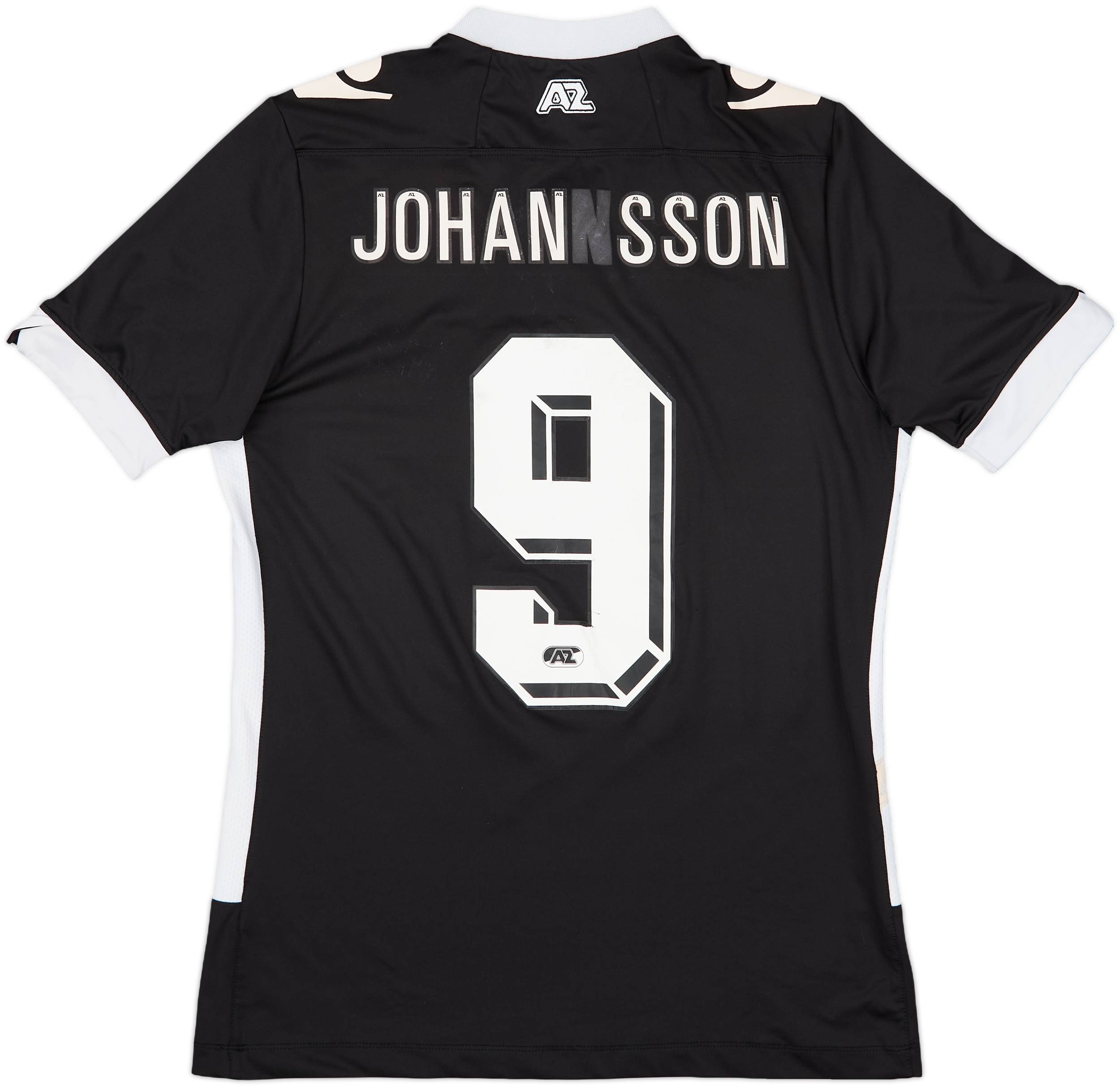 2014-15 AZ Alkmaar Away Shirt Johannsson #9 - 3/10 - (M)
