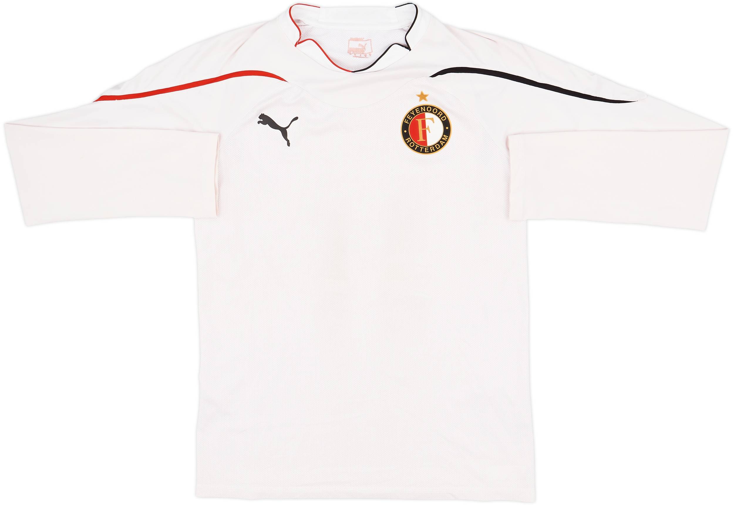 2010-11 Feyenoord Away L/S Shirt - 4/10 - (L)