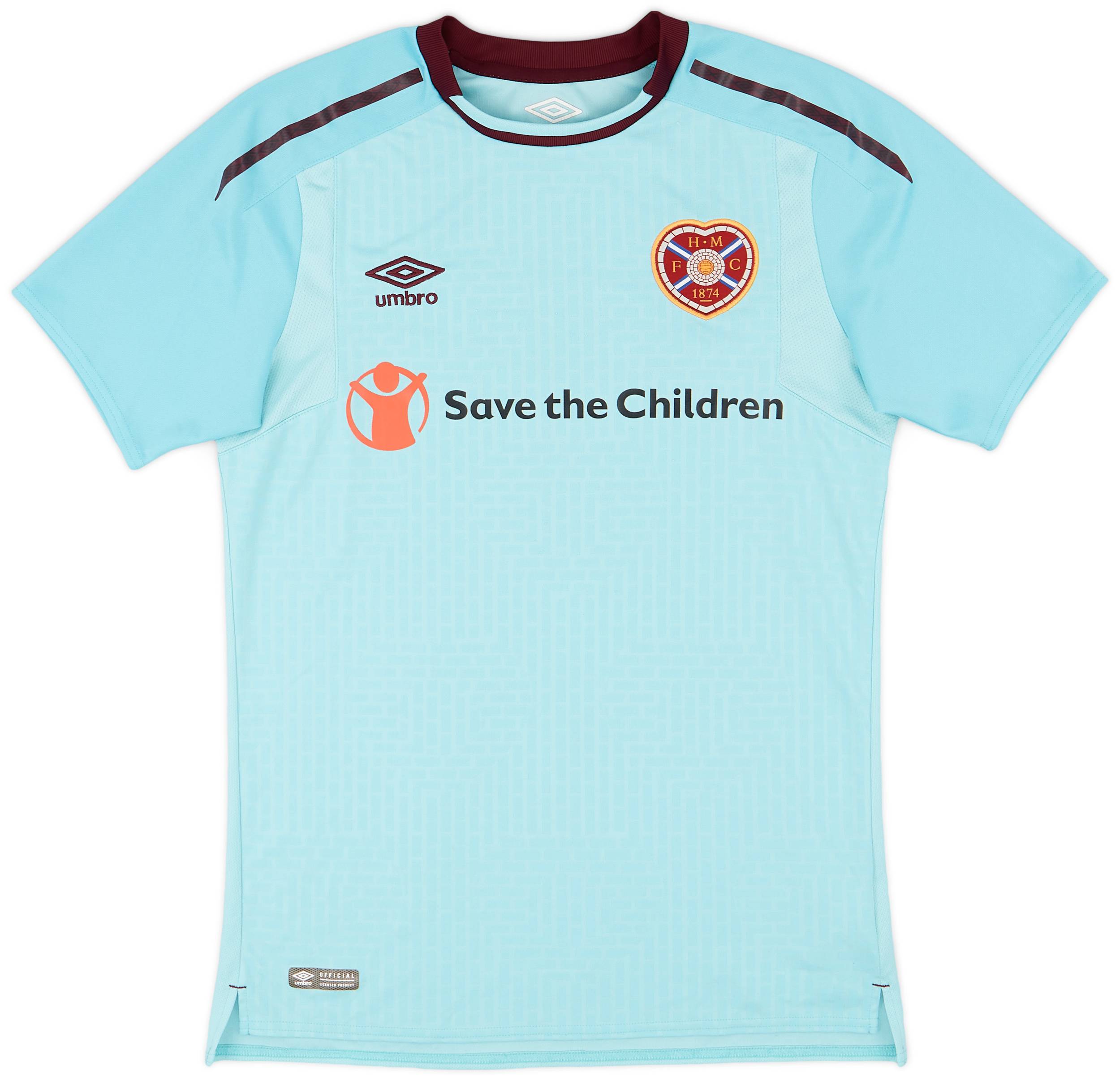 2017-18 Hearts Away Shirt - 9/10 - (S)