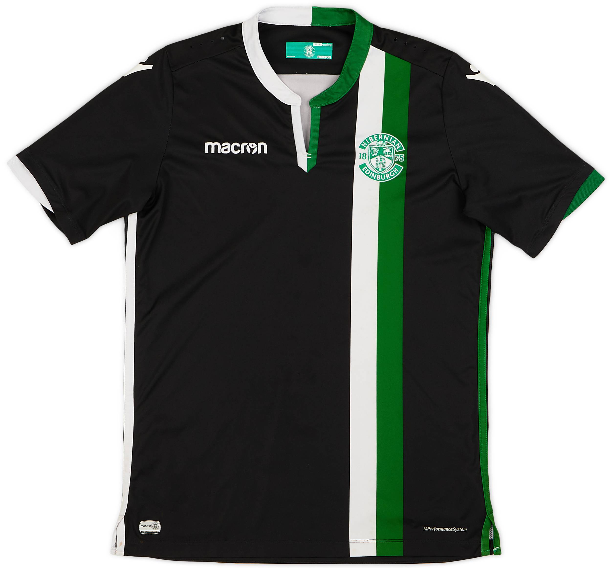 2017-18 Hibernian Away Shirt - 7/10 - (XL.Boys)