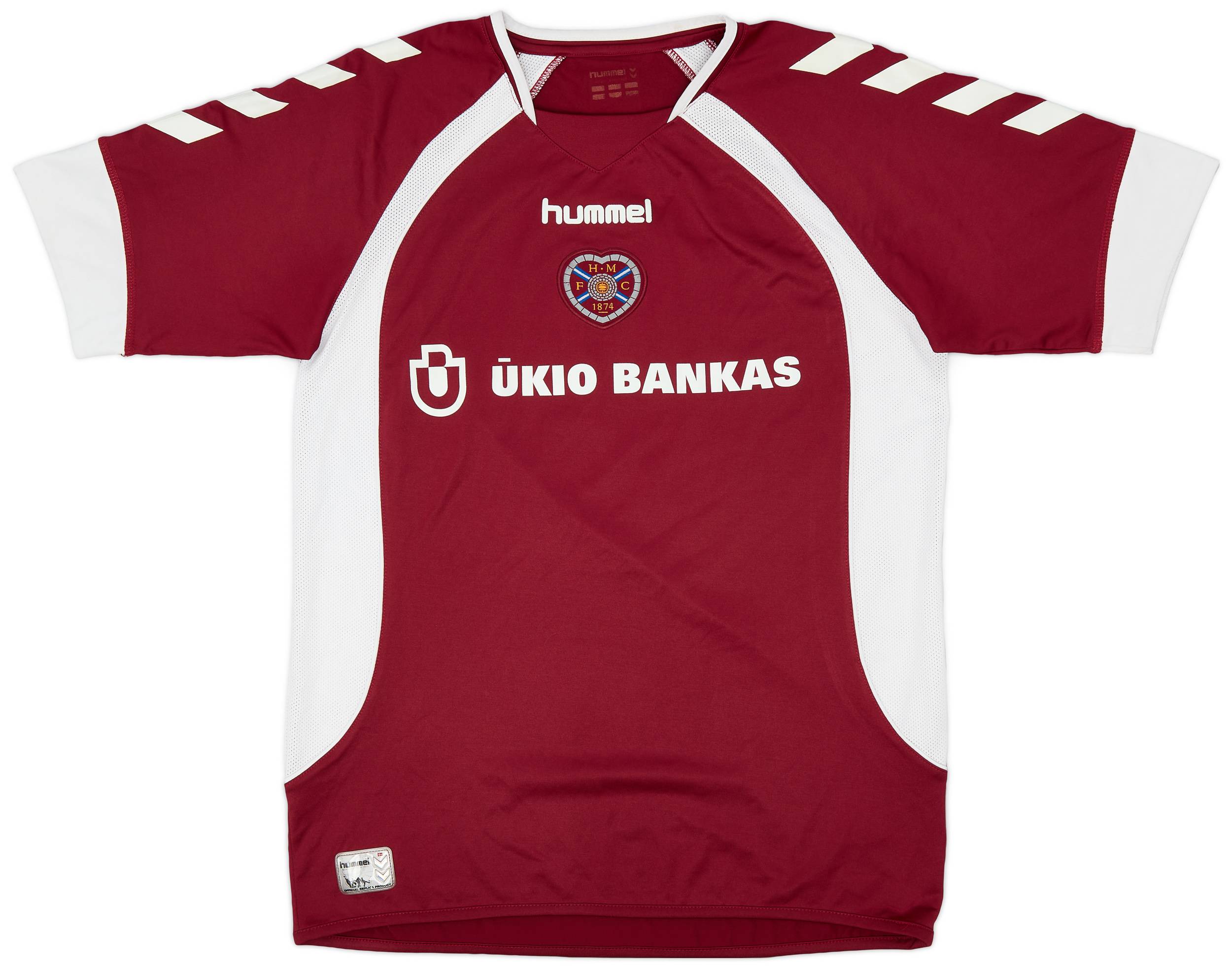 2006-07 Hearts Home Shirt #9 - 8/10 - (L)