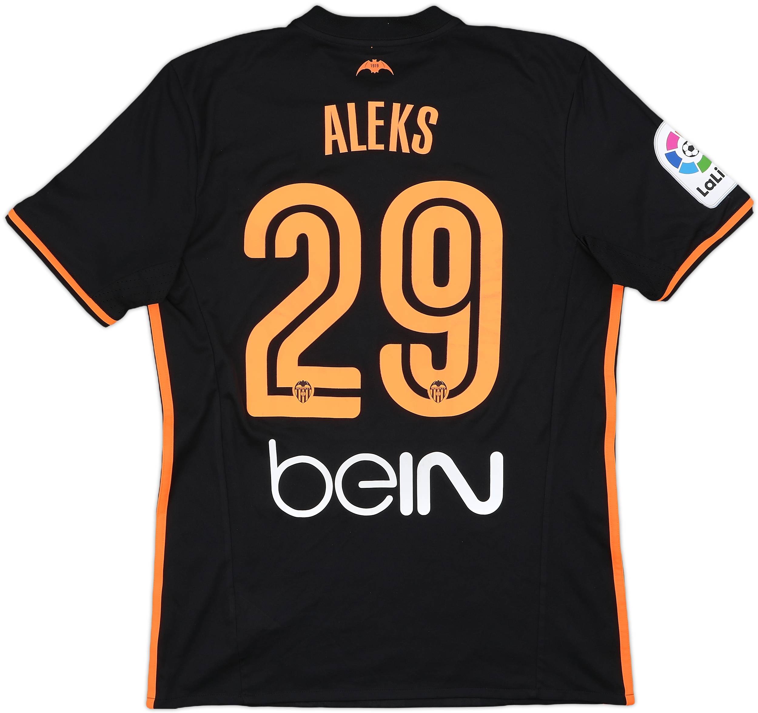 2016-17 Valencia Away Shirt Aleks #29 - 7/10 - (M)