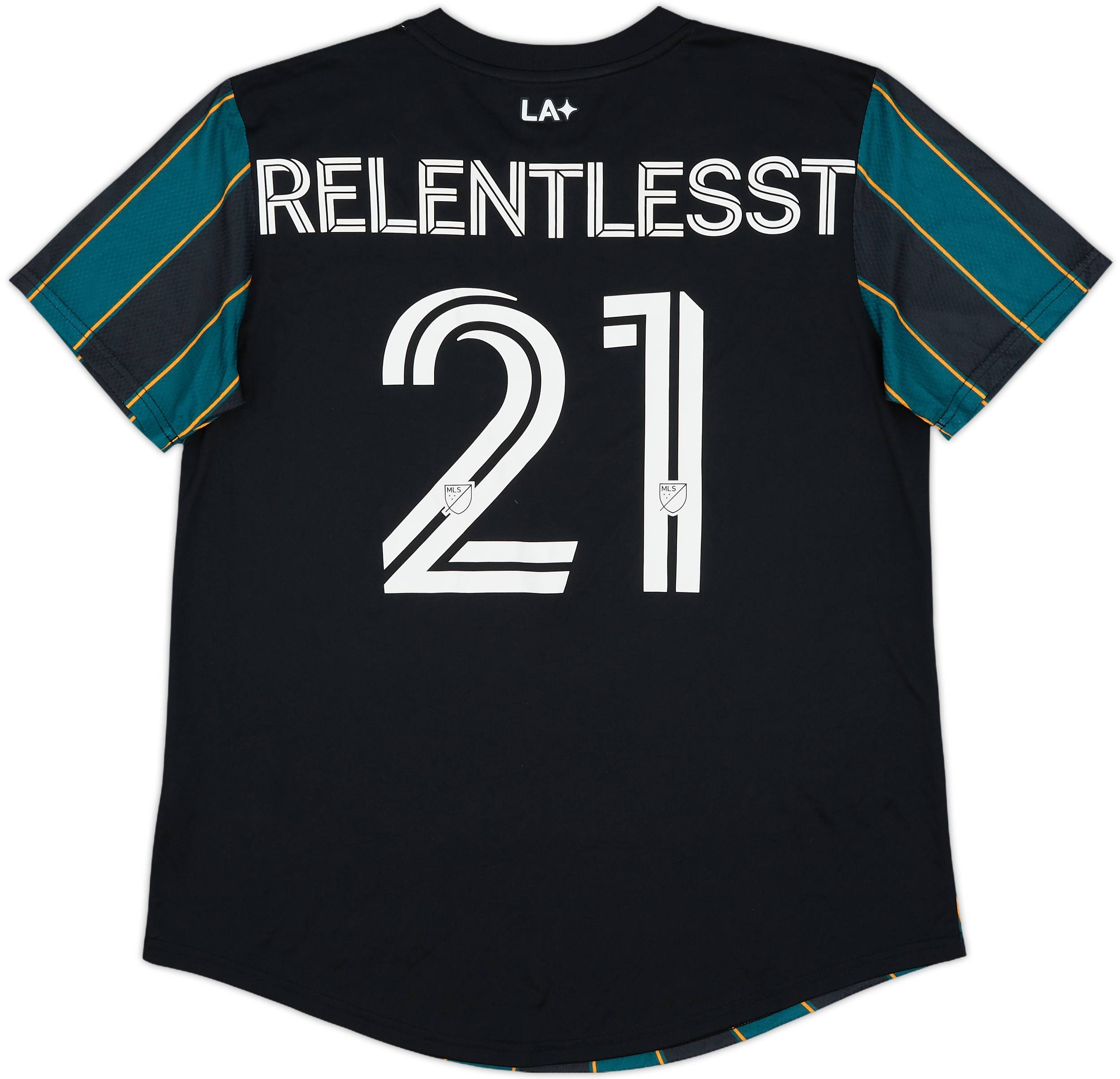 2021-22 LA Galaxy Away Shirt Relentlesst #21 - 9/10 - (Women's L)