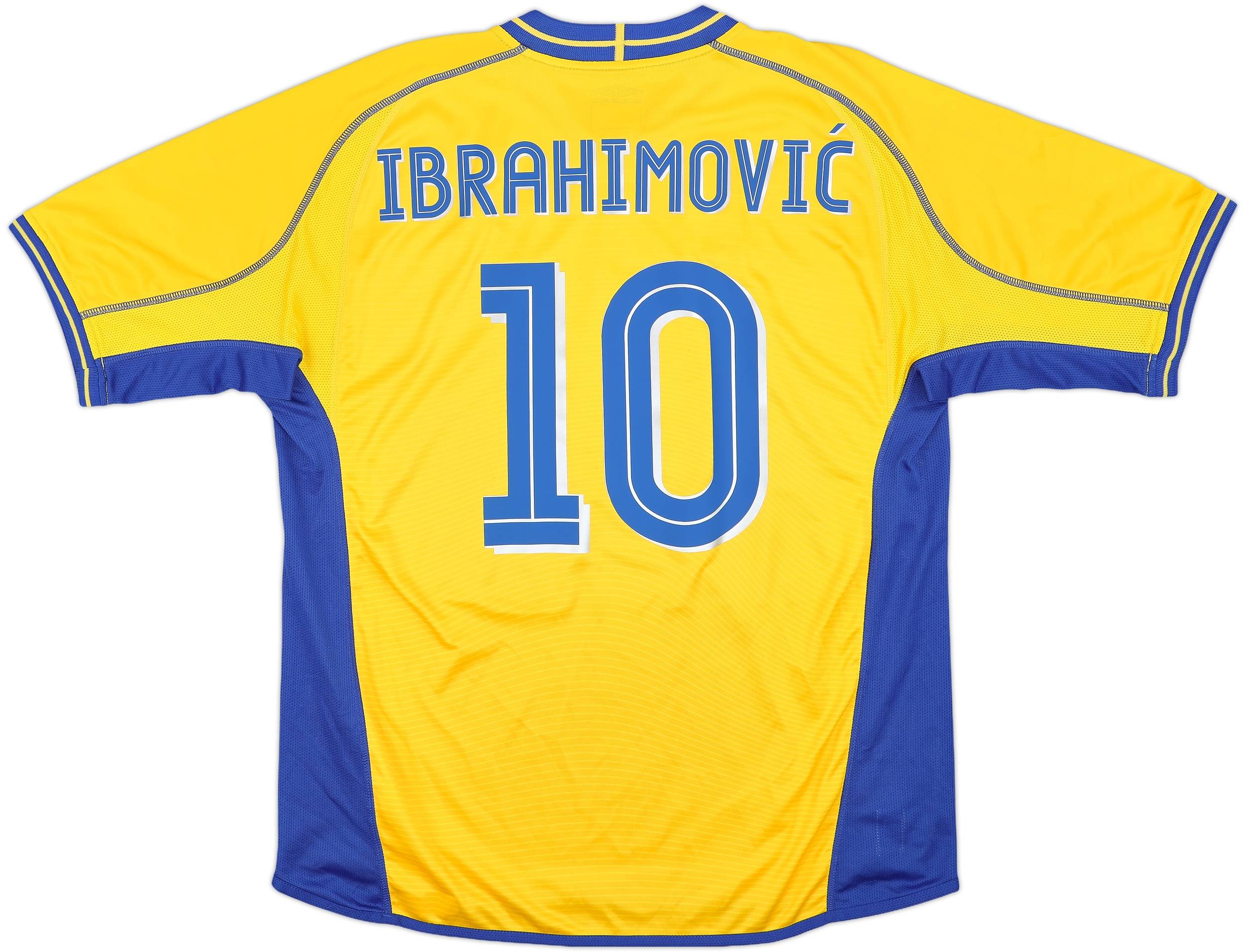 2003-04 Sweden Home Shirt Ibrahimovic #10 - 9/10 - (XL)