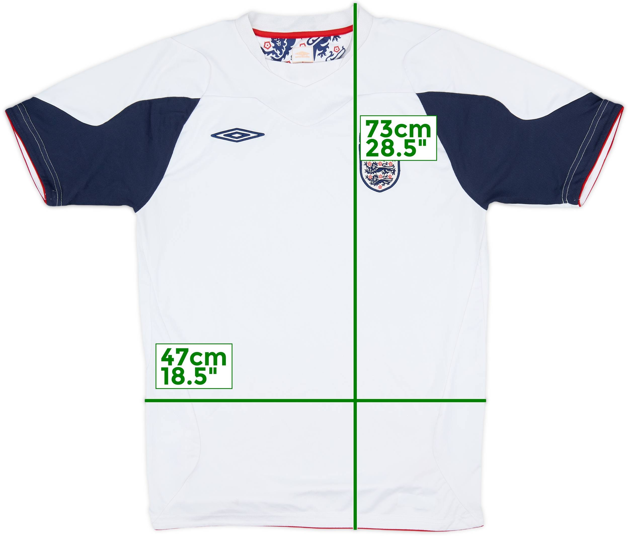 UMBRO イングランド代表 ユニフォーム ゲームシャツ　ホーム 2006 UMBRO イングランド代表 ユニフォーム ゲームシャツ ホーム 2006