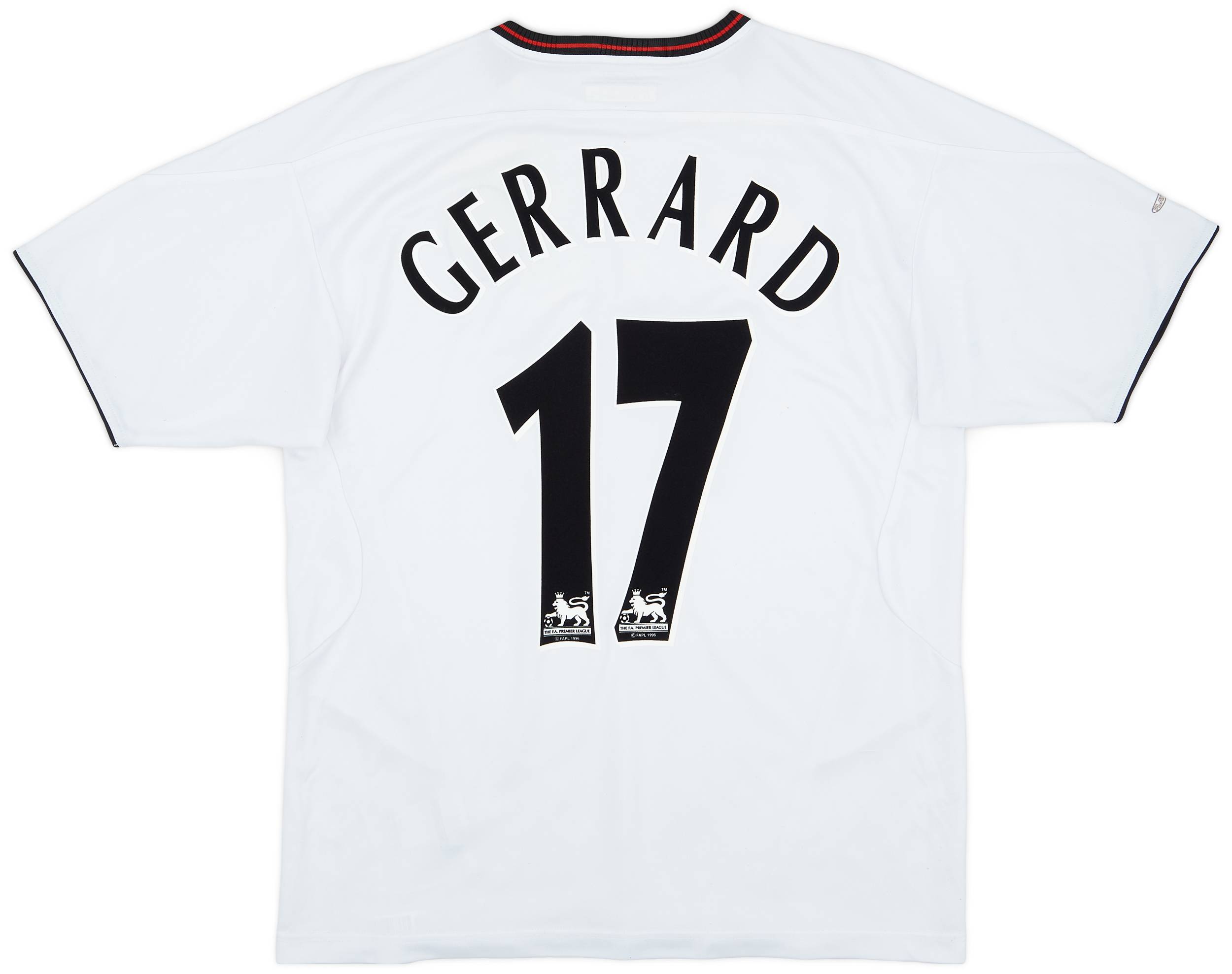 2003-04 Liverpool Away Shirt Gerrard #17 - 5/10 - (S)