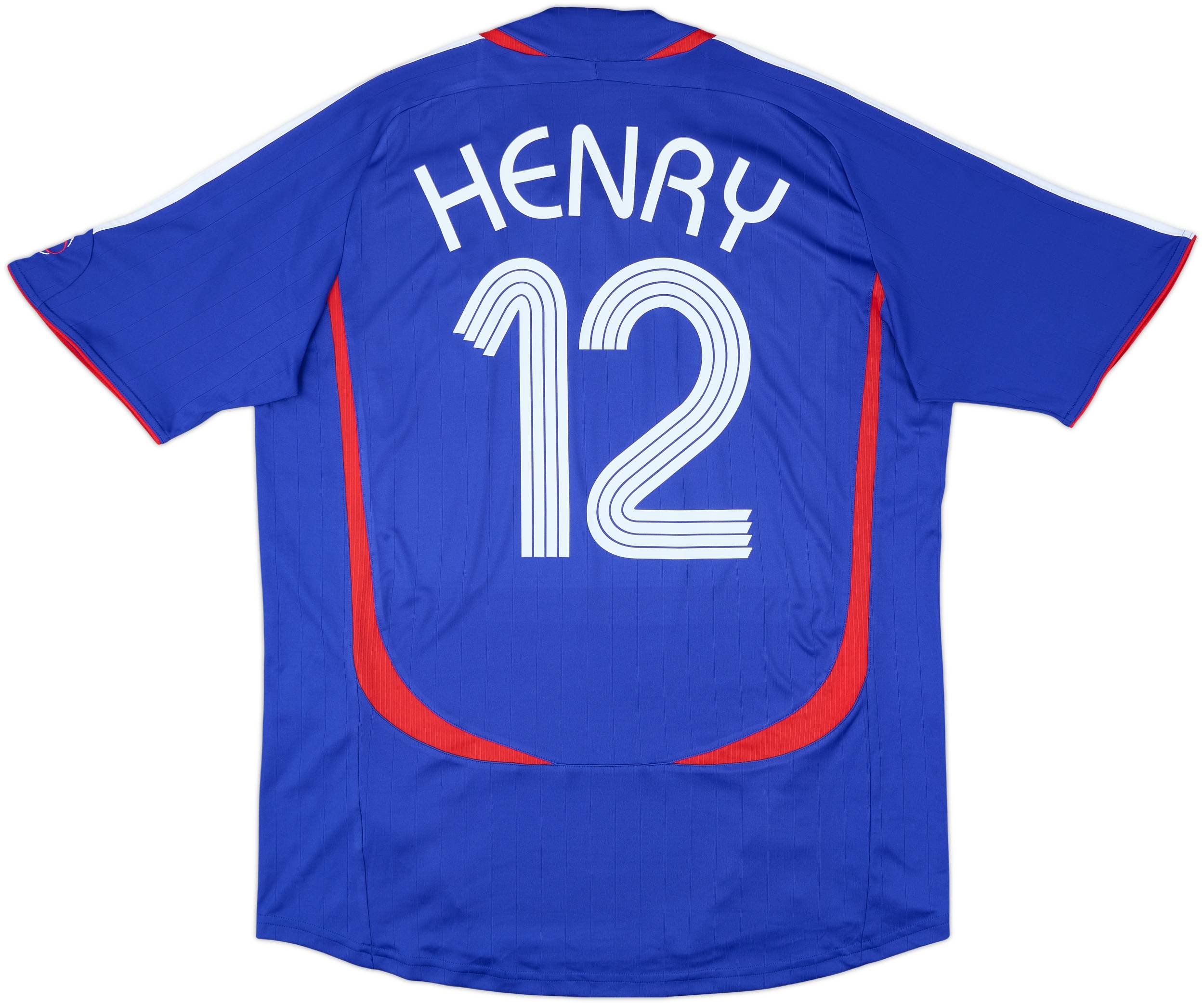2006-07 France Home Shirt Henry #12 - 9/10 - (L)