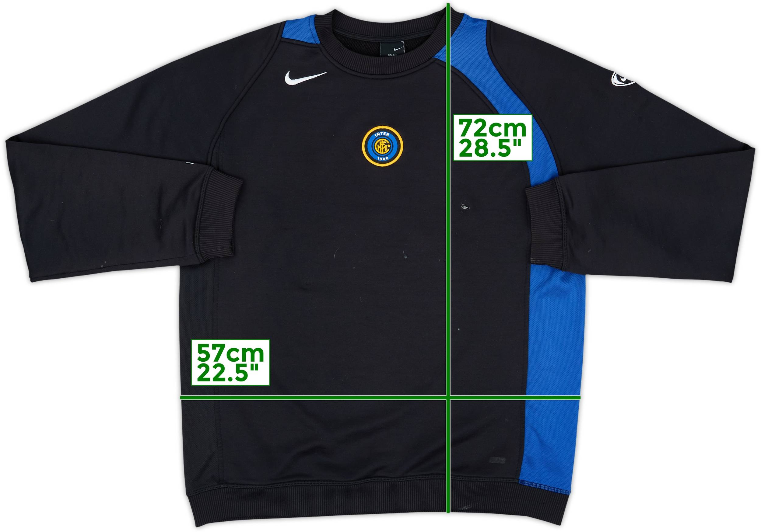 2004-05 Inter Milan Nike Sweat Top - 6/10 - (L)