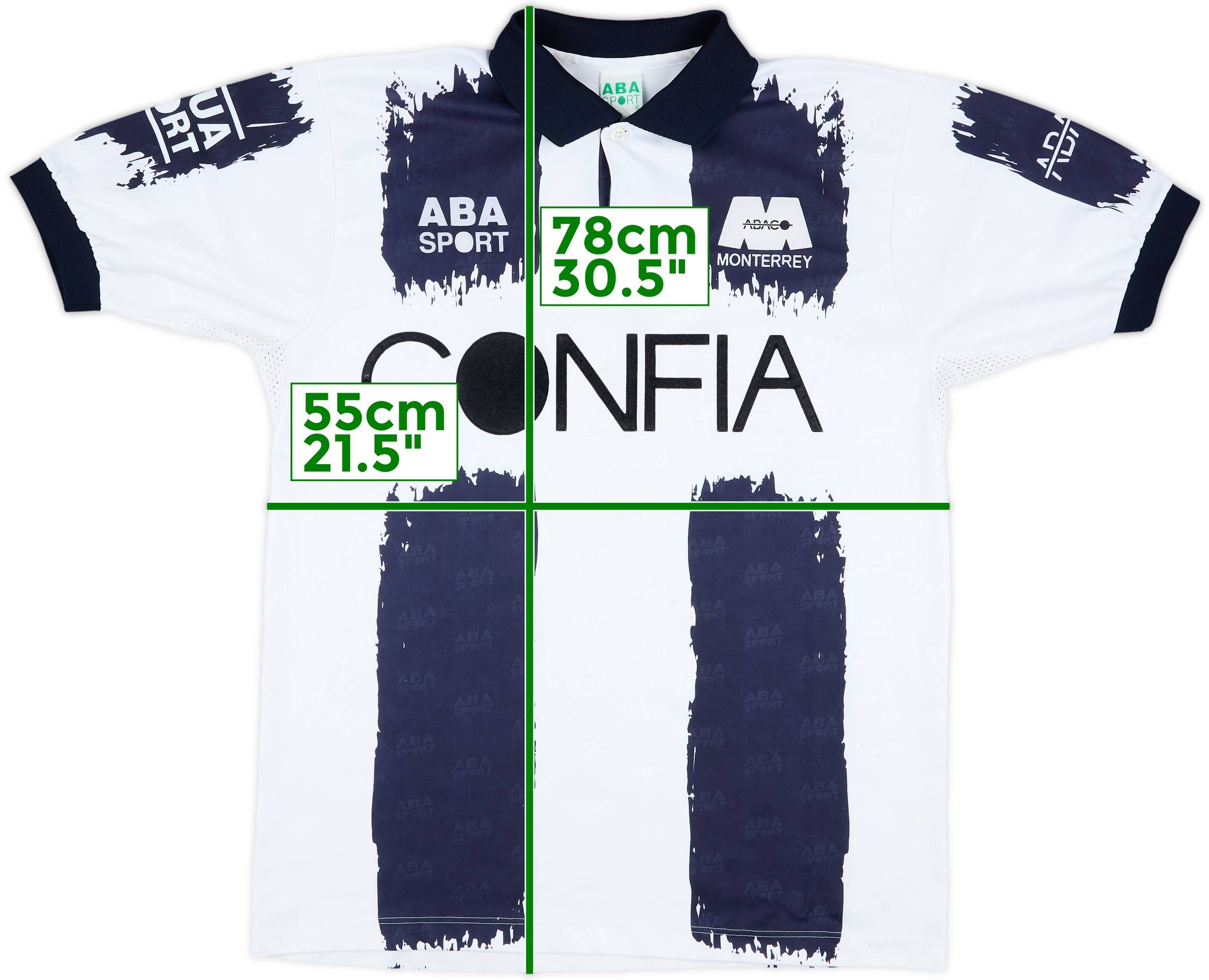 ウェア Monterrey 1994 1995 Rayados de Monterrey Away 94/95 - ARRELLANO #400 - AbaSport - XL