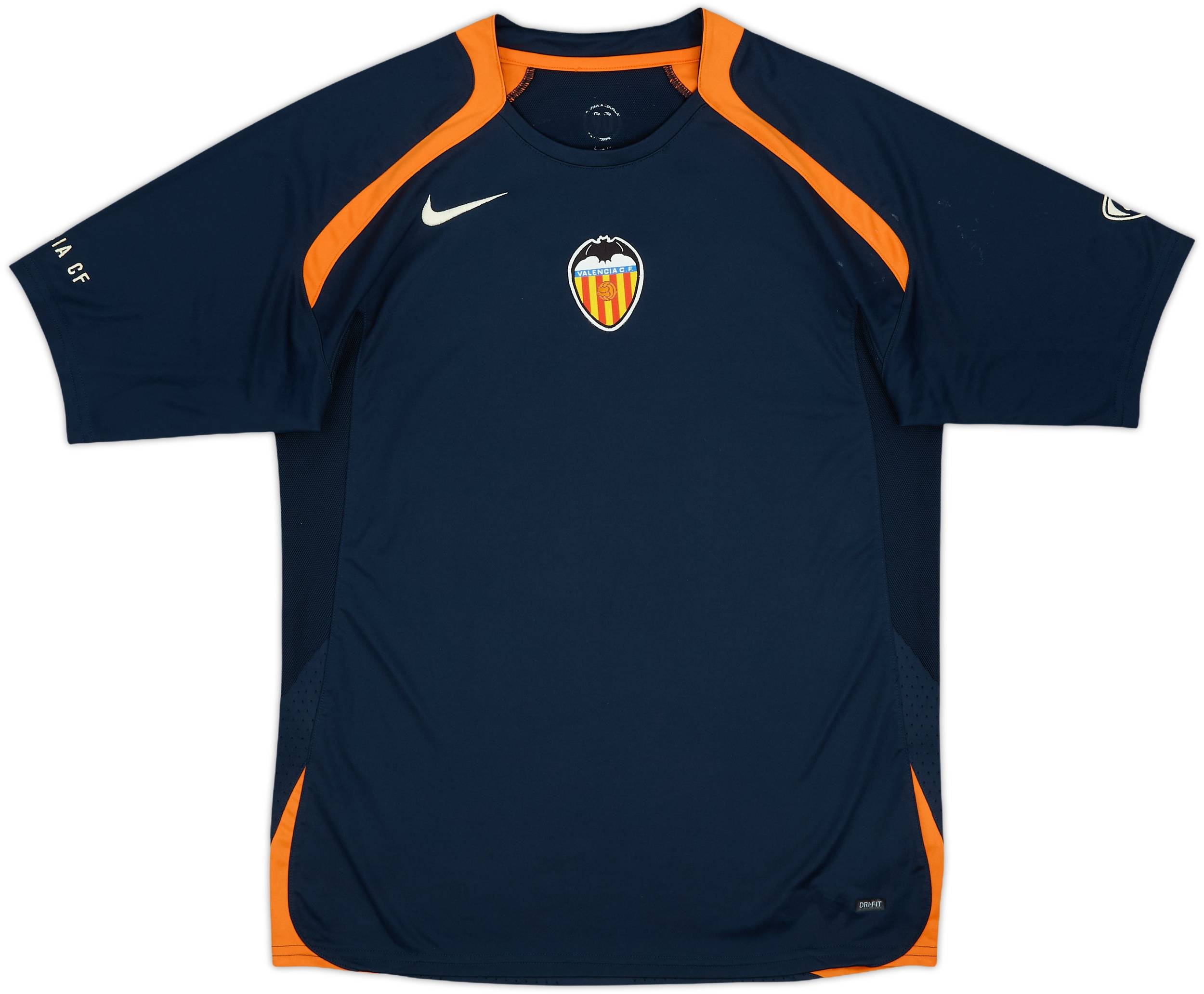 2005-06 Valencia Nike Training Shirt - 8/10 - (XL.Boys)