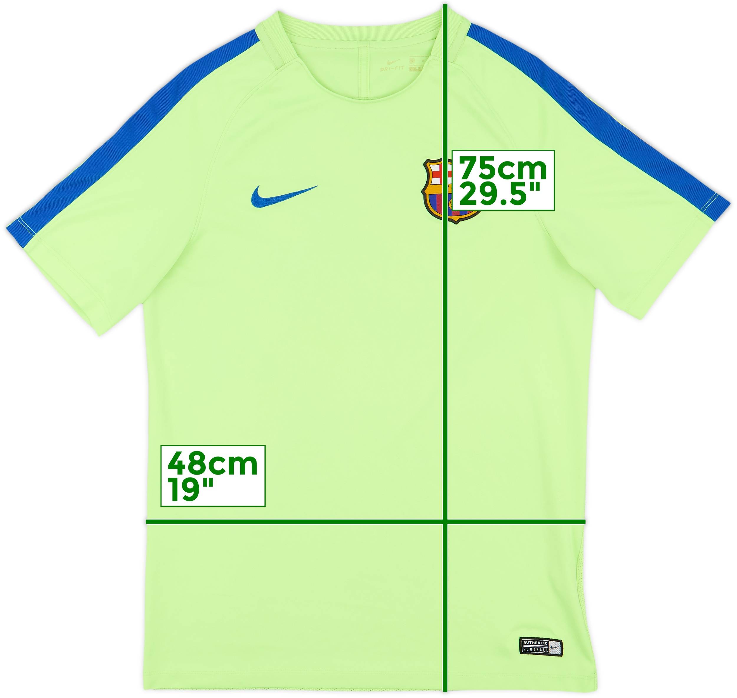 FC Barcelona メッシ 2017 DRI-FIT Lサイズ Barcelona 2017 - Messi - Size L - Football / Soccer