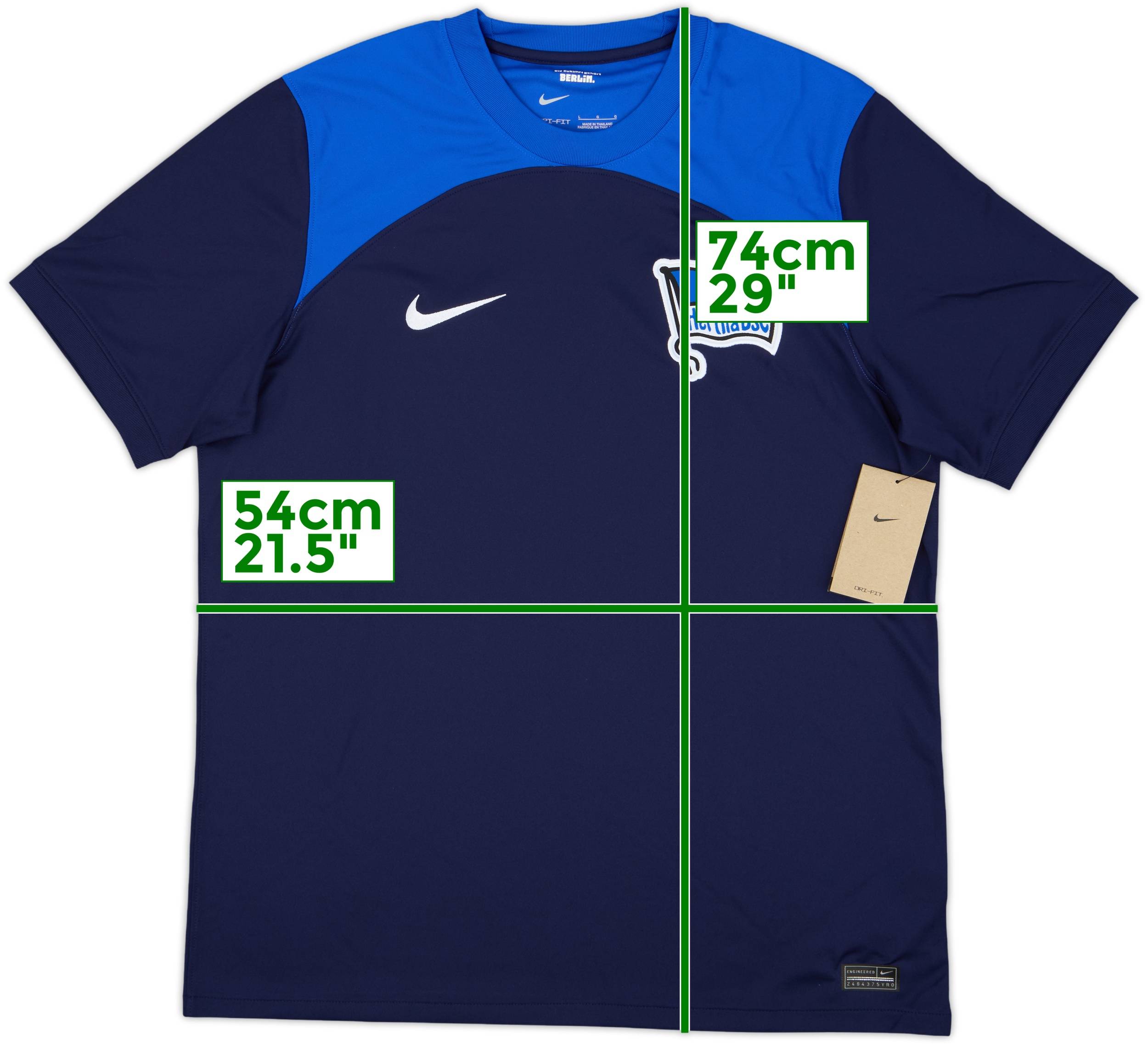 Maillot de foot Nike Dri-FIT Hertha BSC 2023/24 Stadium Domicile pour