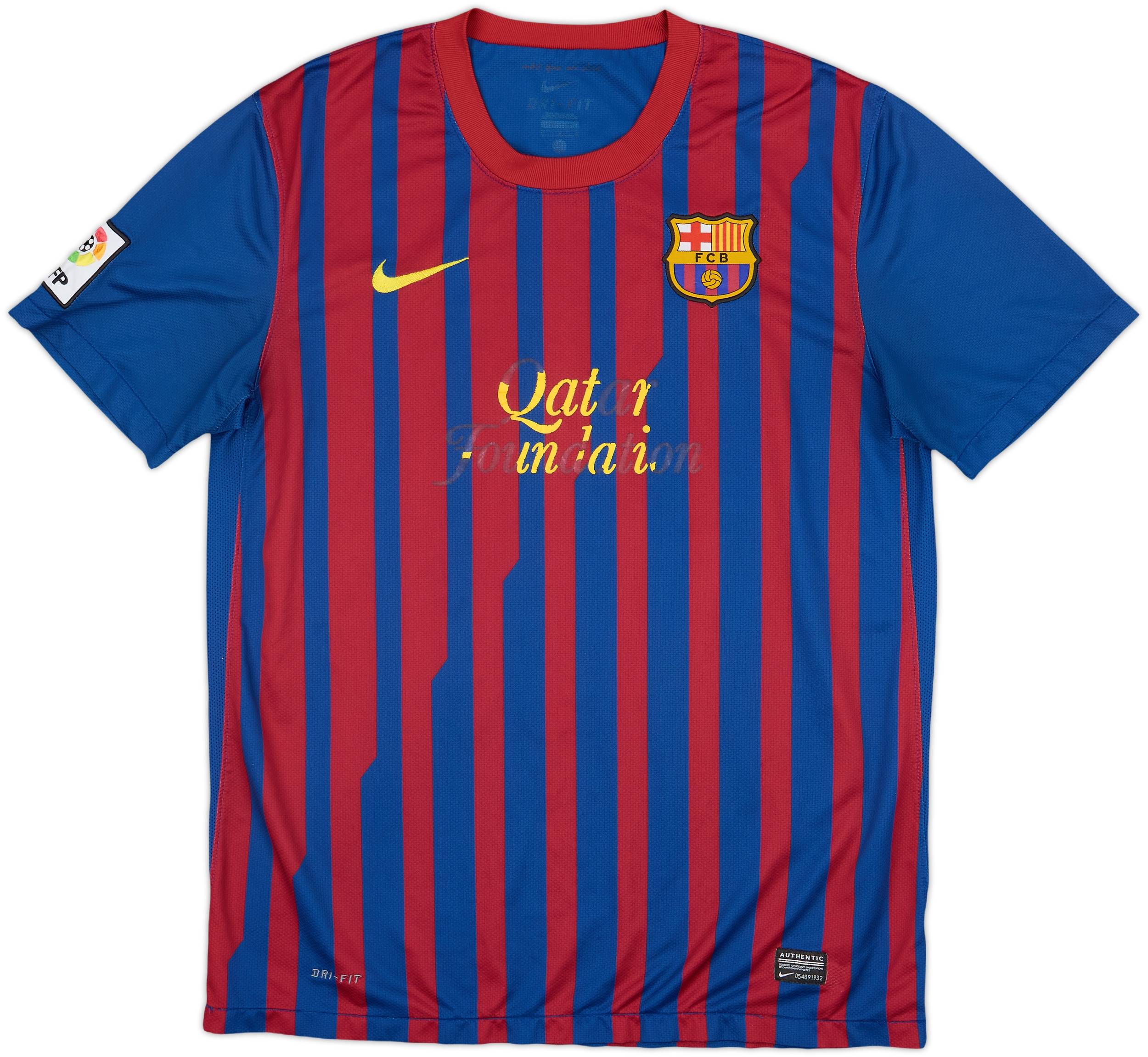 2011-12 Barcelona Home Shirt - 4/10 - (L)