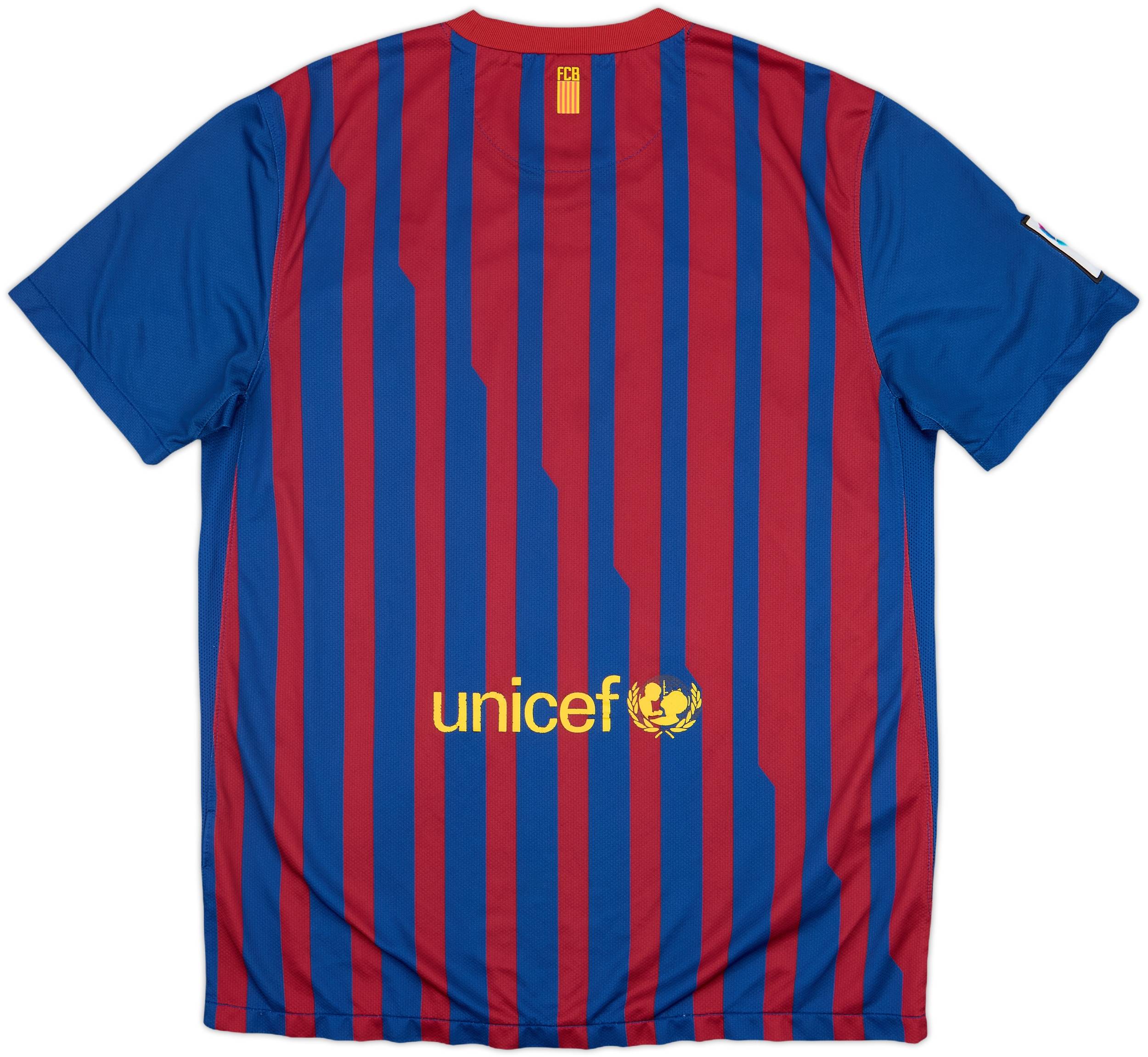 2011-12 Barcelona Home Shirt - 4/10 - (L)