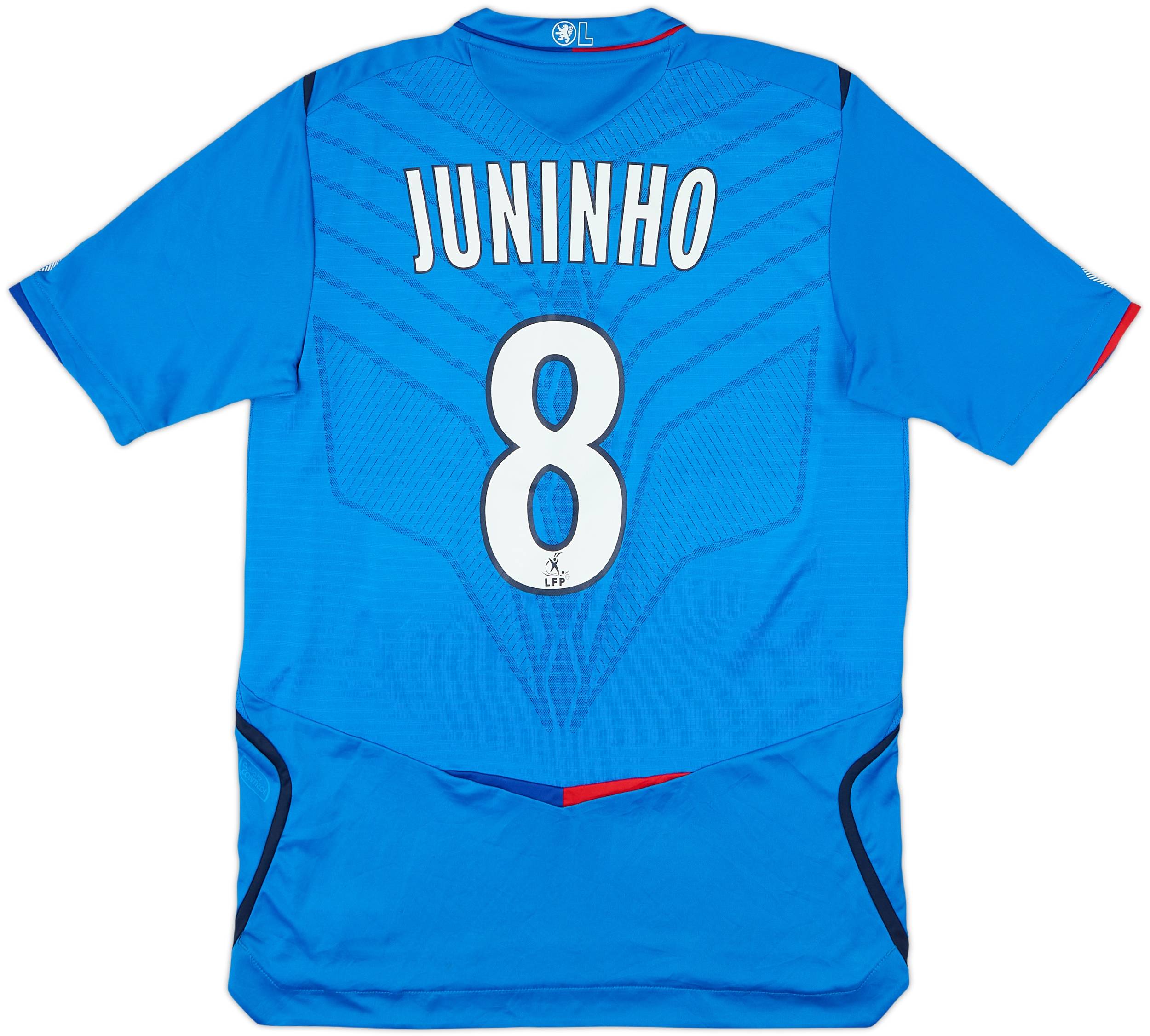 2008-09 Lyon Away Shirt Juninho #8 - 5/10 - (S)
