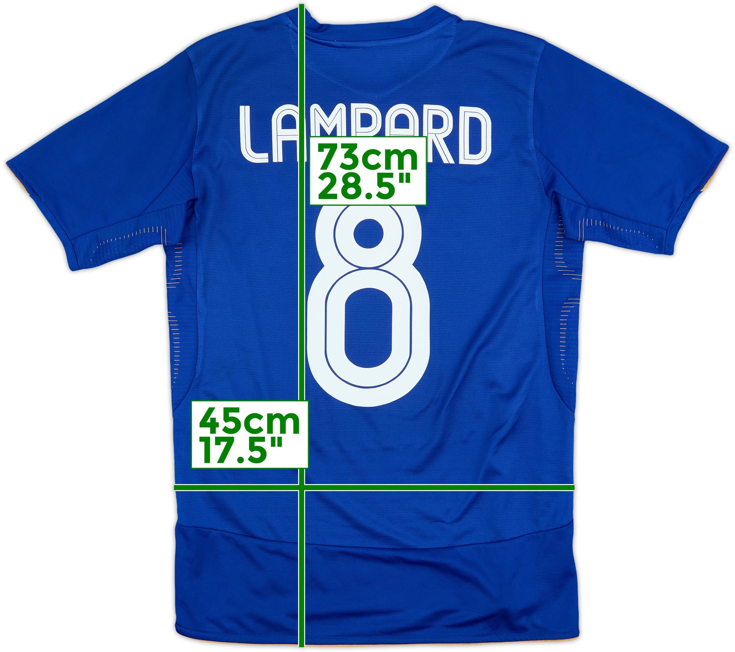 2005-06 Chelsea Centenary Home Shirt Lampard #8 - 6/10 - (S)
