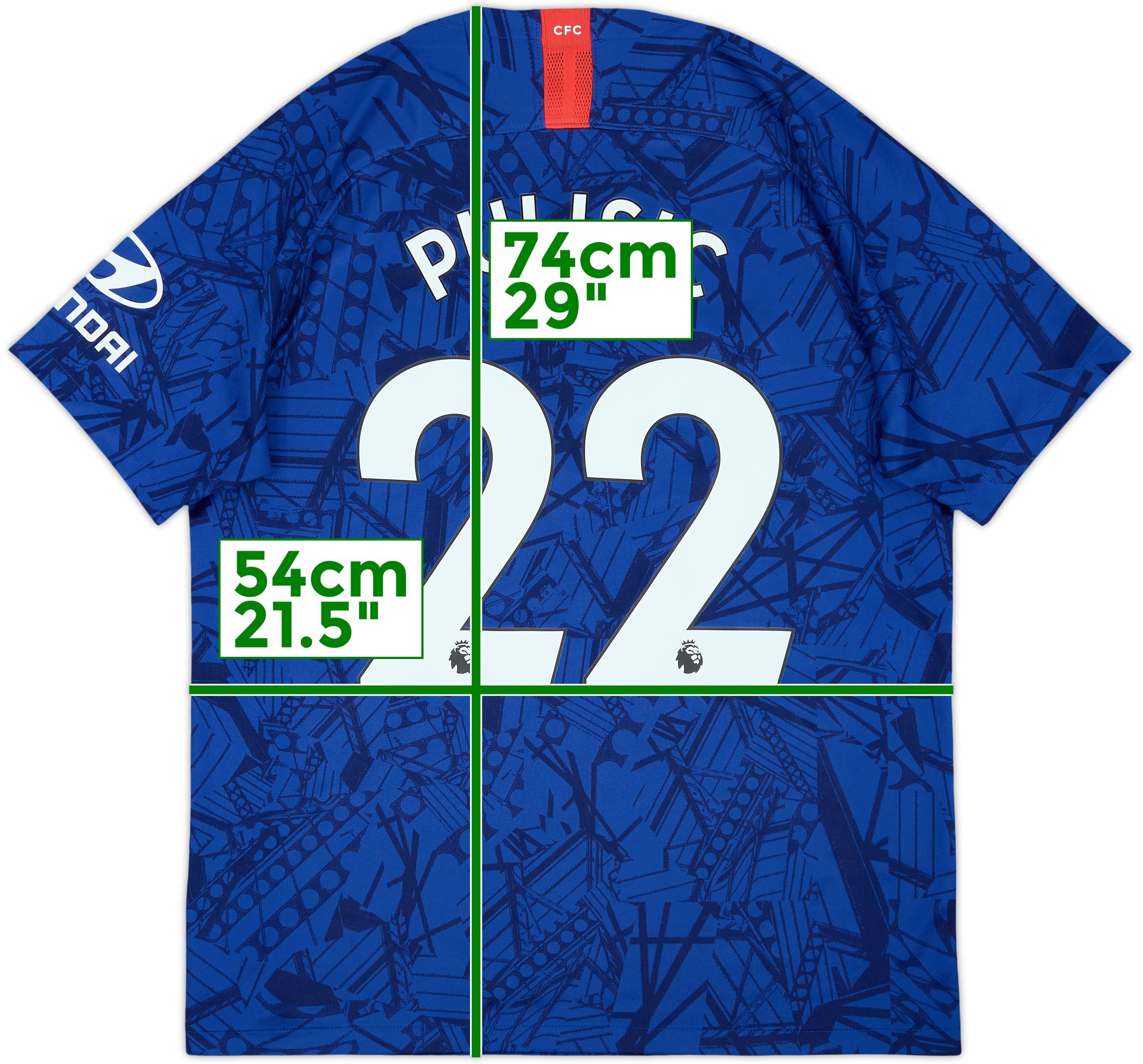 2019-20 Chelsea Home Shirt Pulisic #22 - 10/10 - (L)
