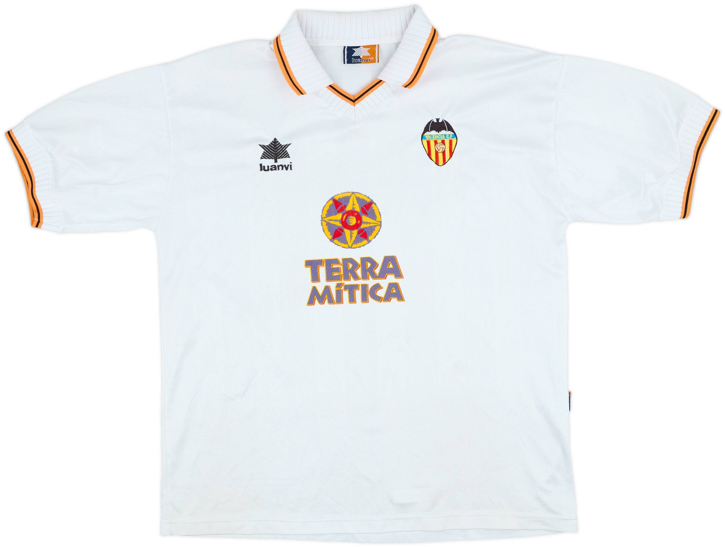 1998-99 Valencia Home Shirt - 6/10 - (XL)