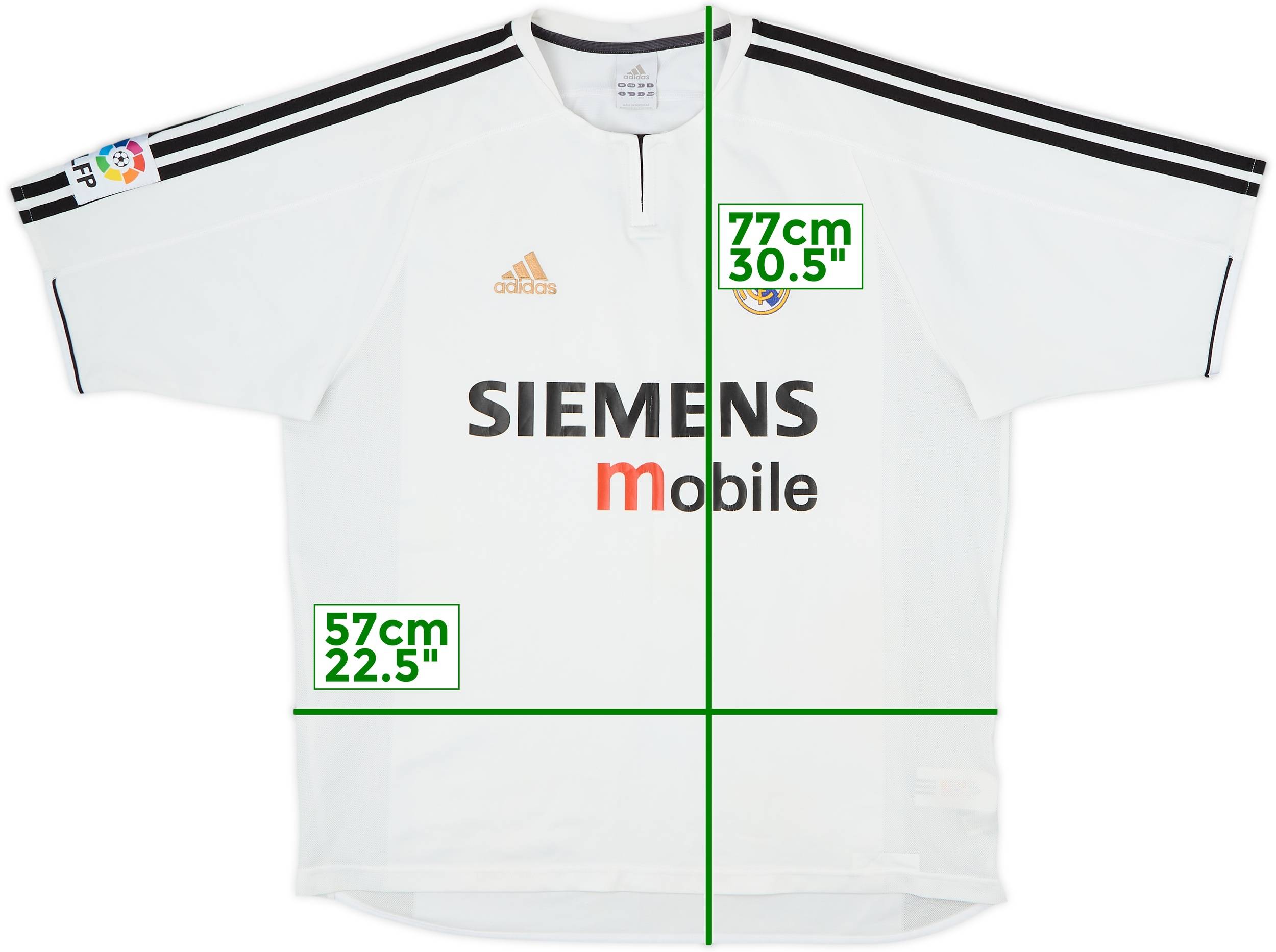 2003-04 Real Madrid Home Shirt - 5/10 - (L)