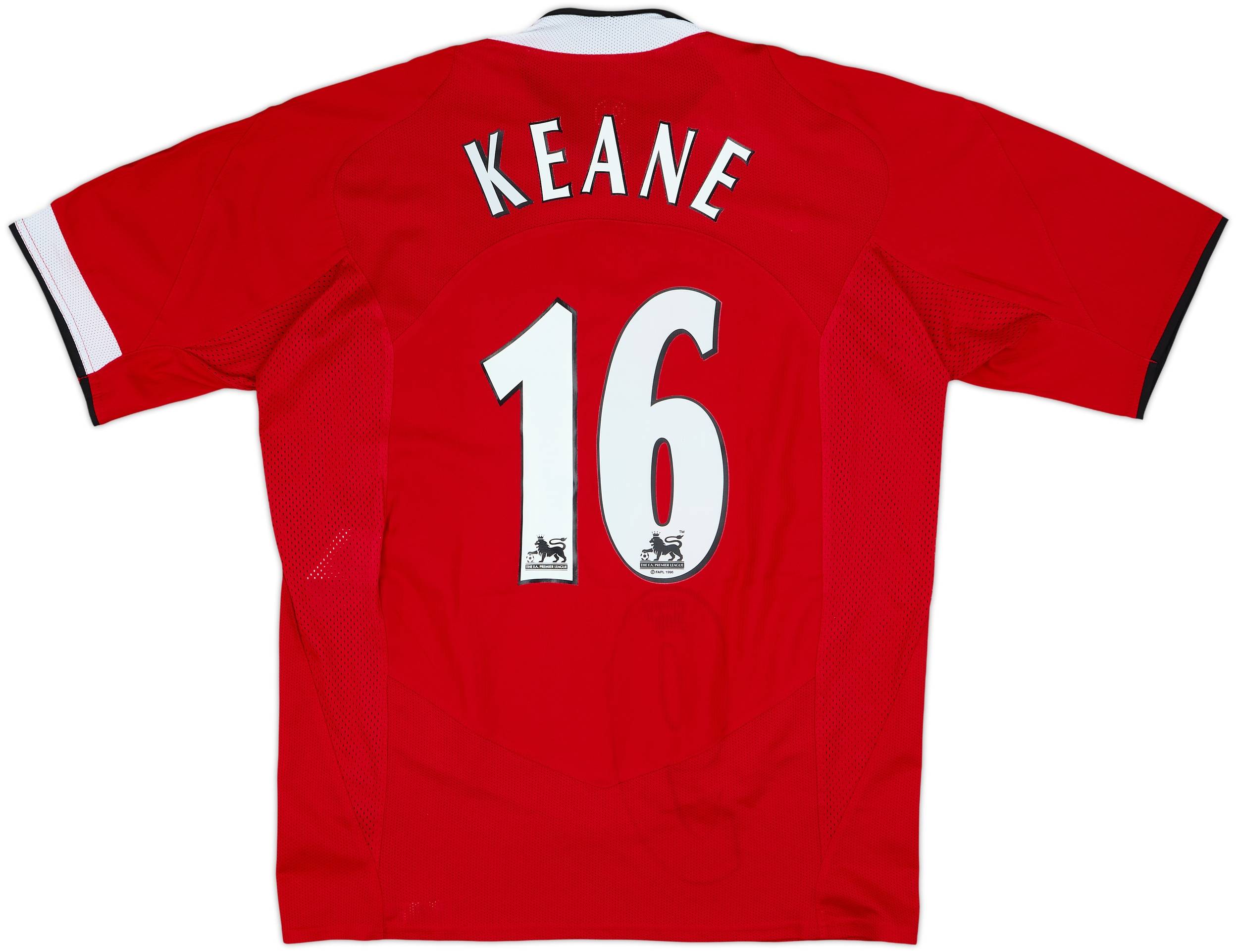 2004-06 Manchester United Home Shirt Keane #16 - 6/10 - (M)
