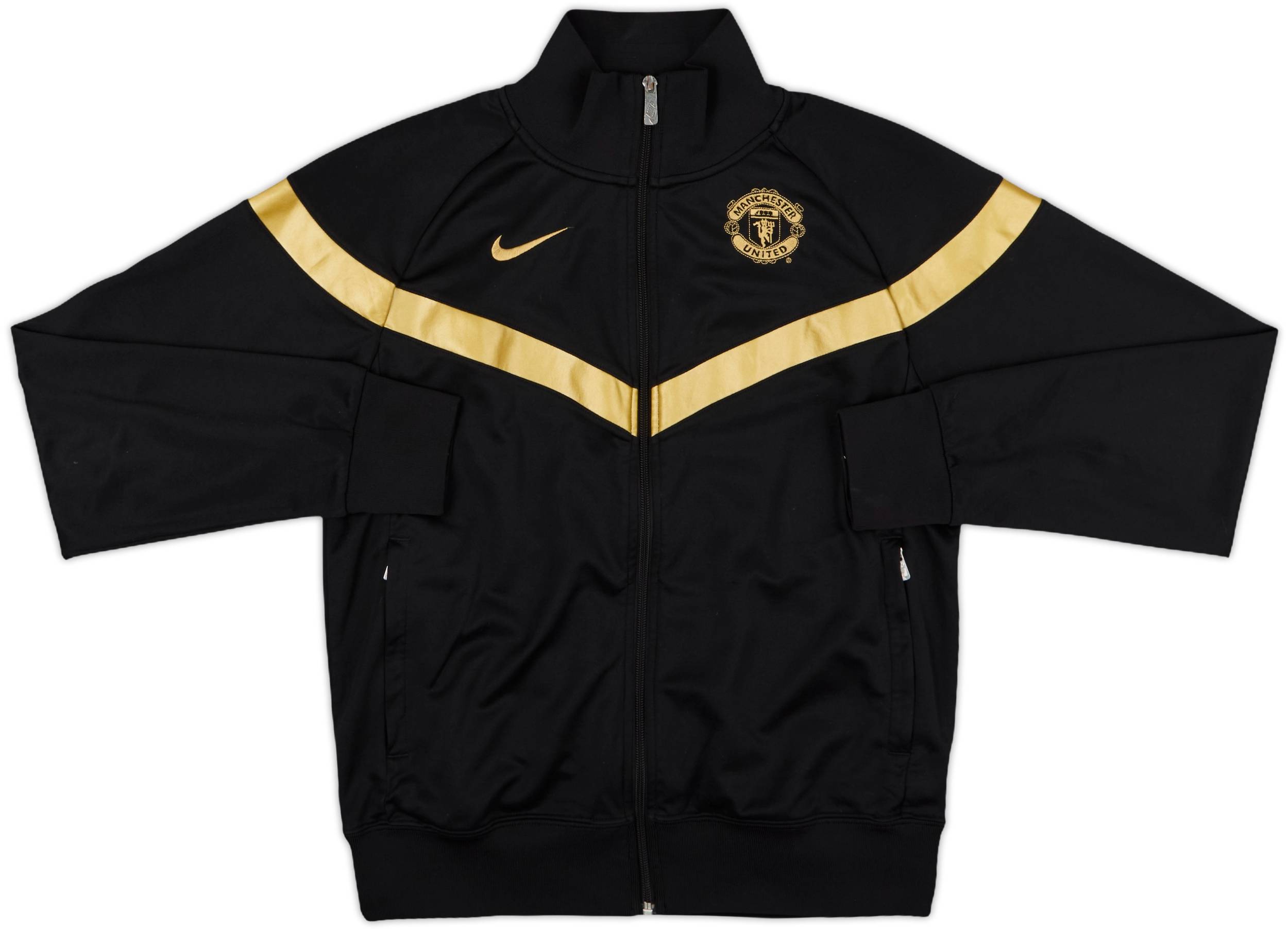 2009-10 Manchester United Nike Track Jacket - 8/10 - (S)