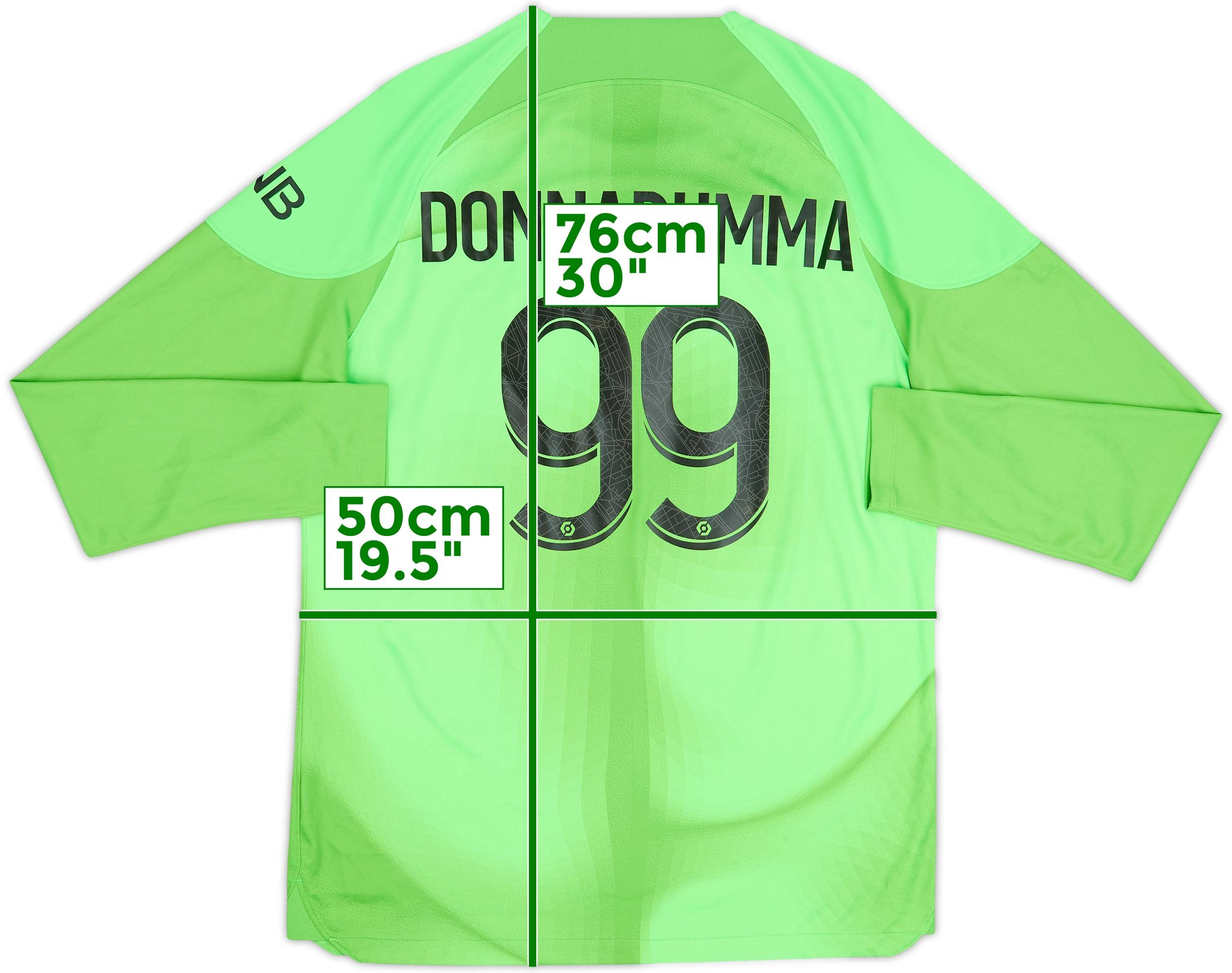 2022-23 Paris Saint-Germain GK Shirt Donnarumma #99 - 10/10 - (M)