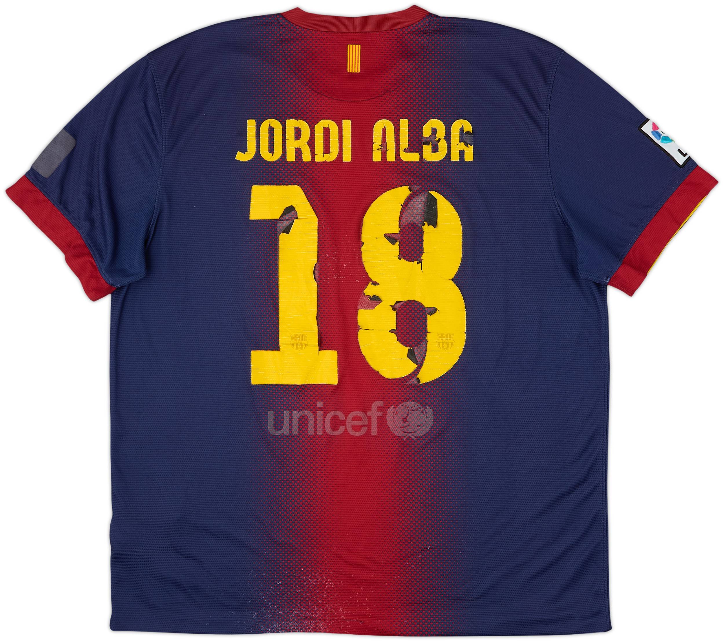 FCバルセロナ JORDI ALBA 18番 ユニフォーム FCバルセロナ JORDI ALBA 18番 ユニフォーム