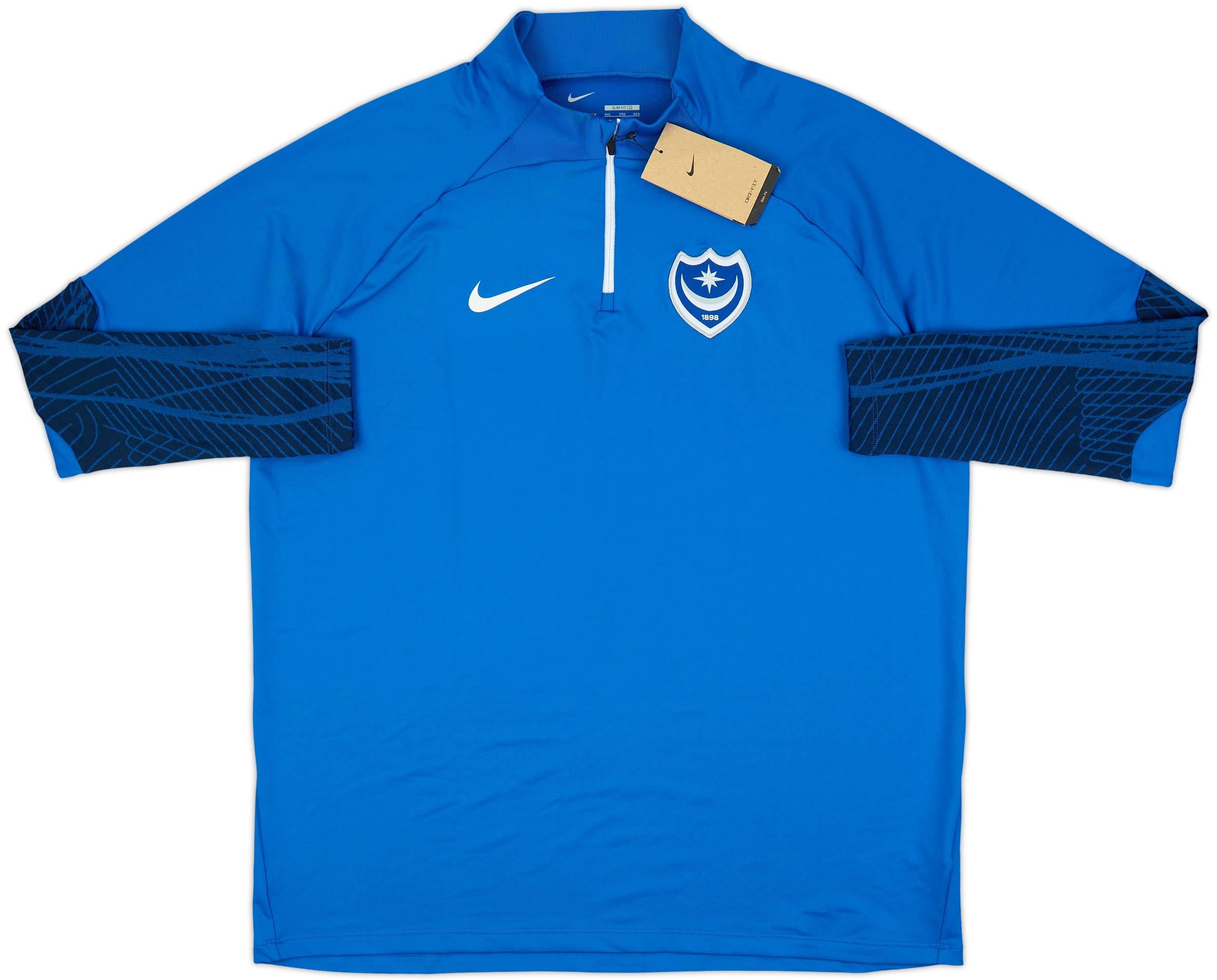 PORTE ユニフォームセット 2023-24 Portsmouth Nike 1/4 Zip Training Top (XXL)