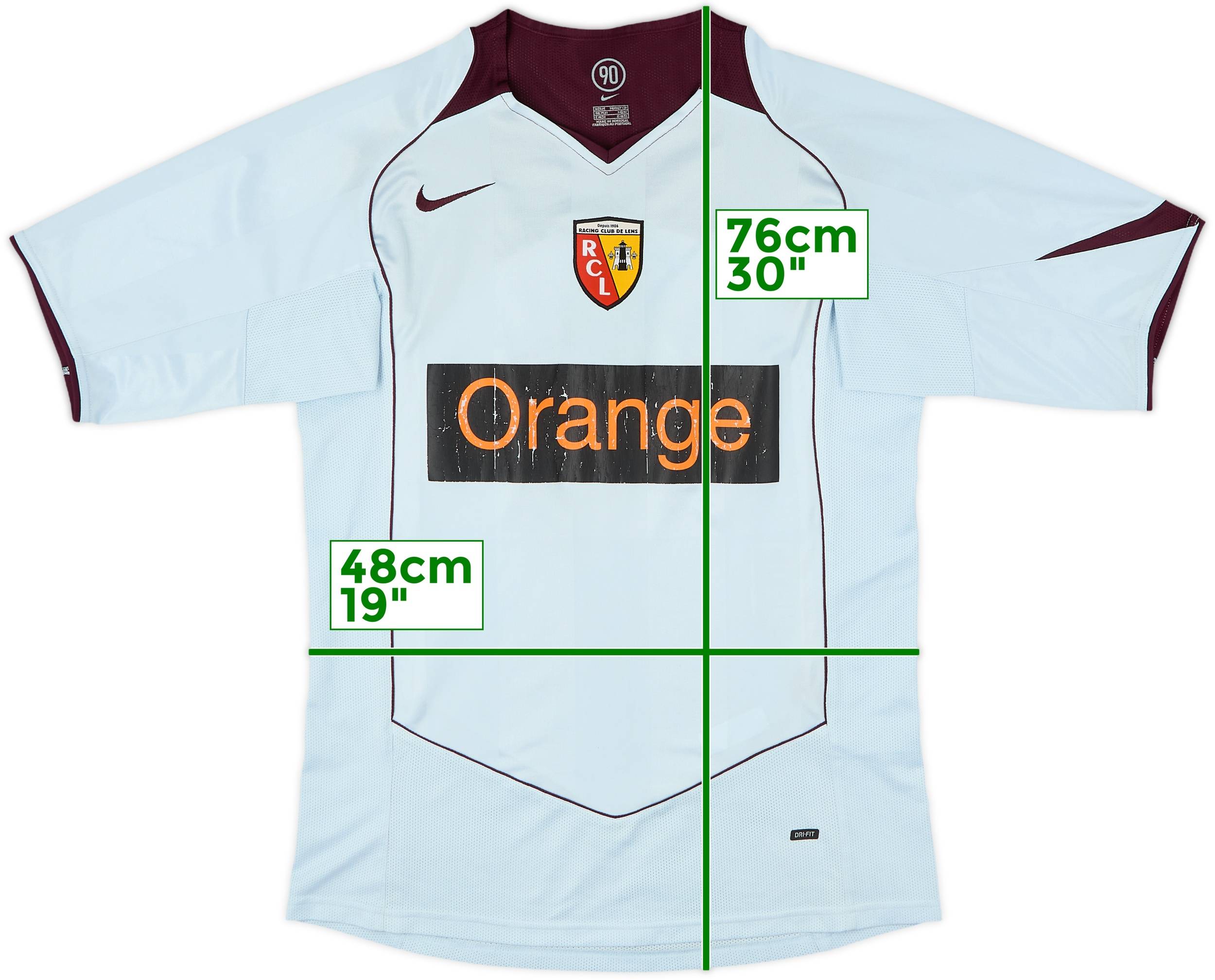 2004-05 Lens Third Shirt - 6/10 - (M)