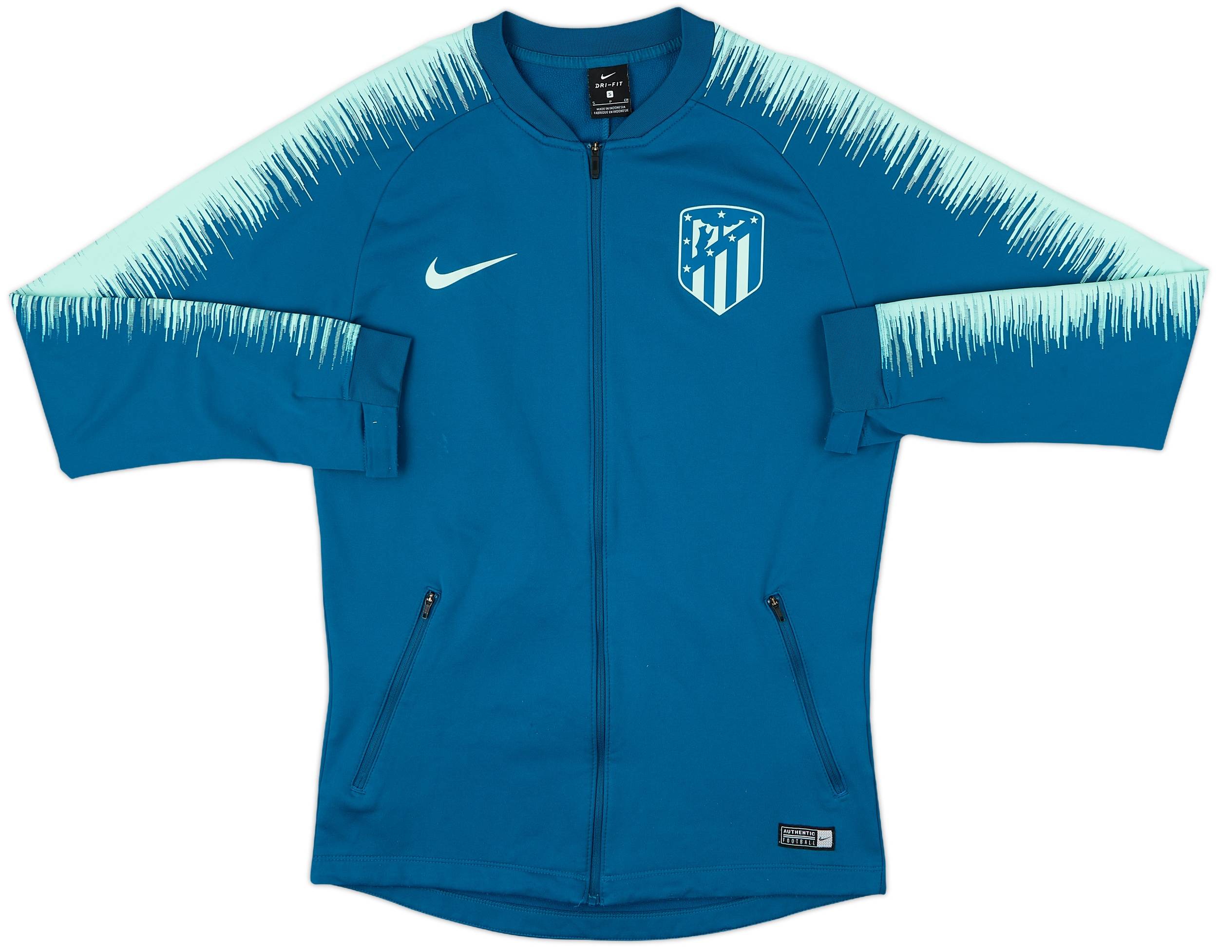 2018-19 Atletico Madrid Nike Track Jacket - 7/10 - (S)