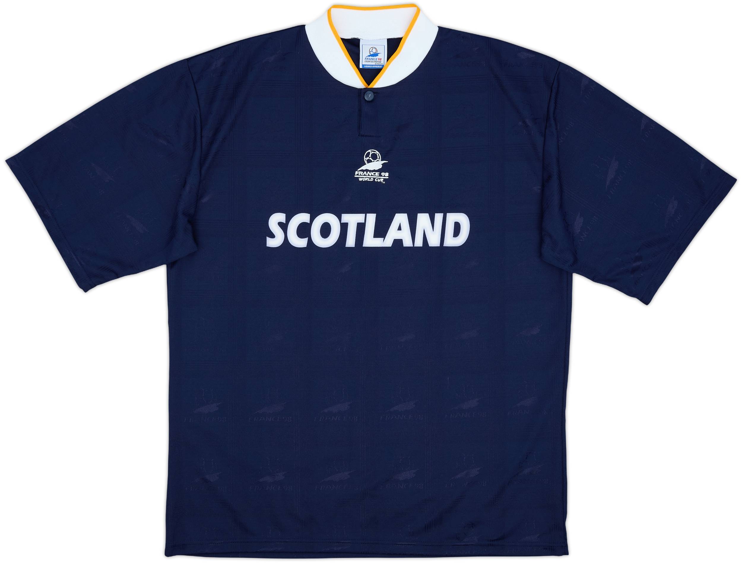 1998 Scotland World Cup Training Shirt - 9/10 - (XL)