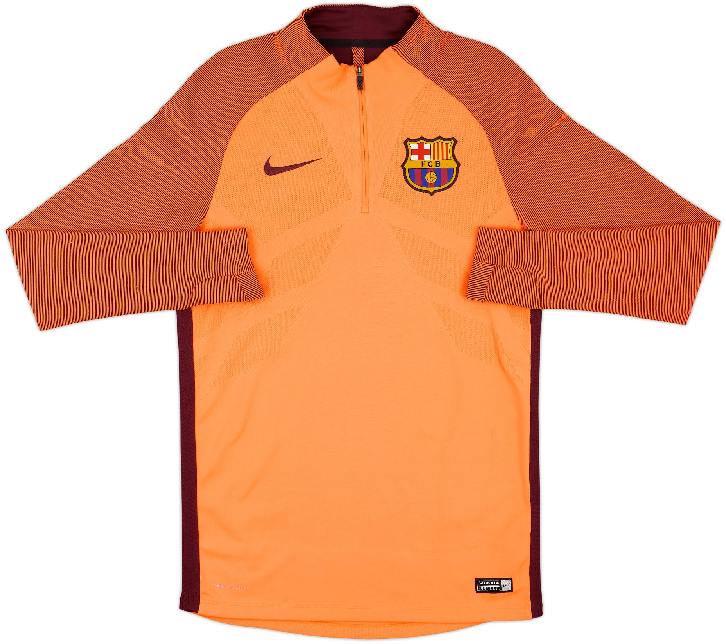 2017-18 Barcelona Nike Aeroswift 1/4 Zip Drill Top - 8/10 - (S)