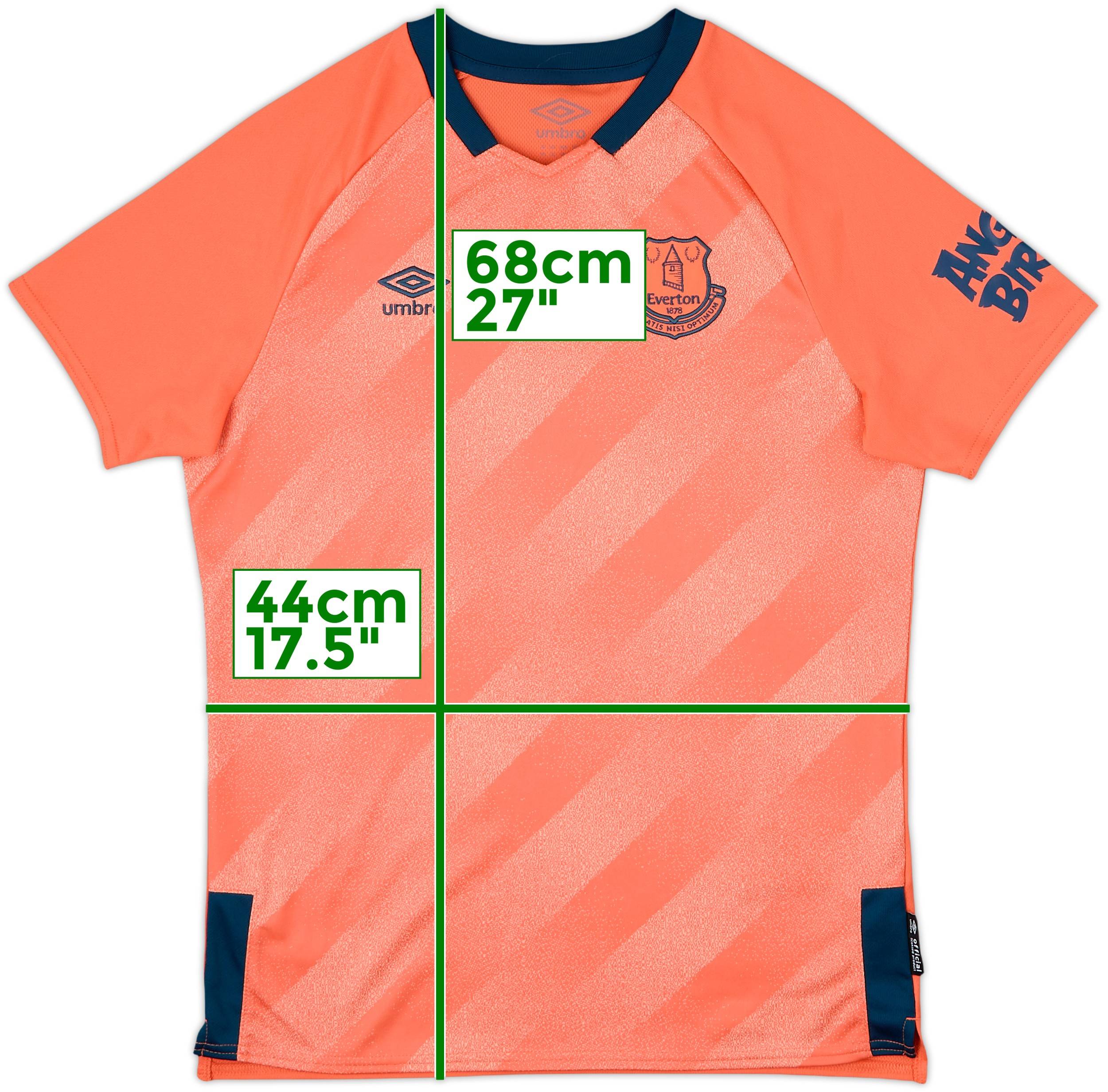 2019-20 Everton Away Shirt - 9/10 - (XL.Boys)