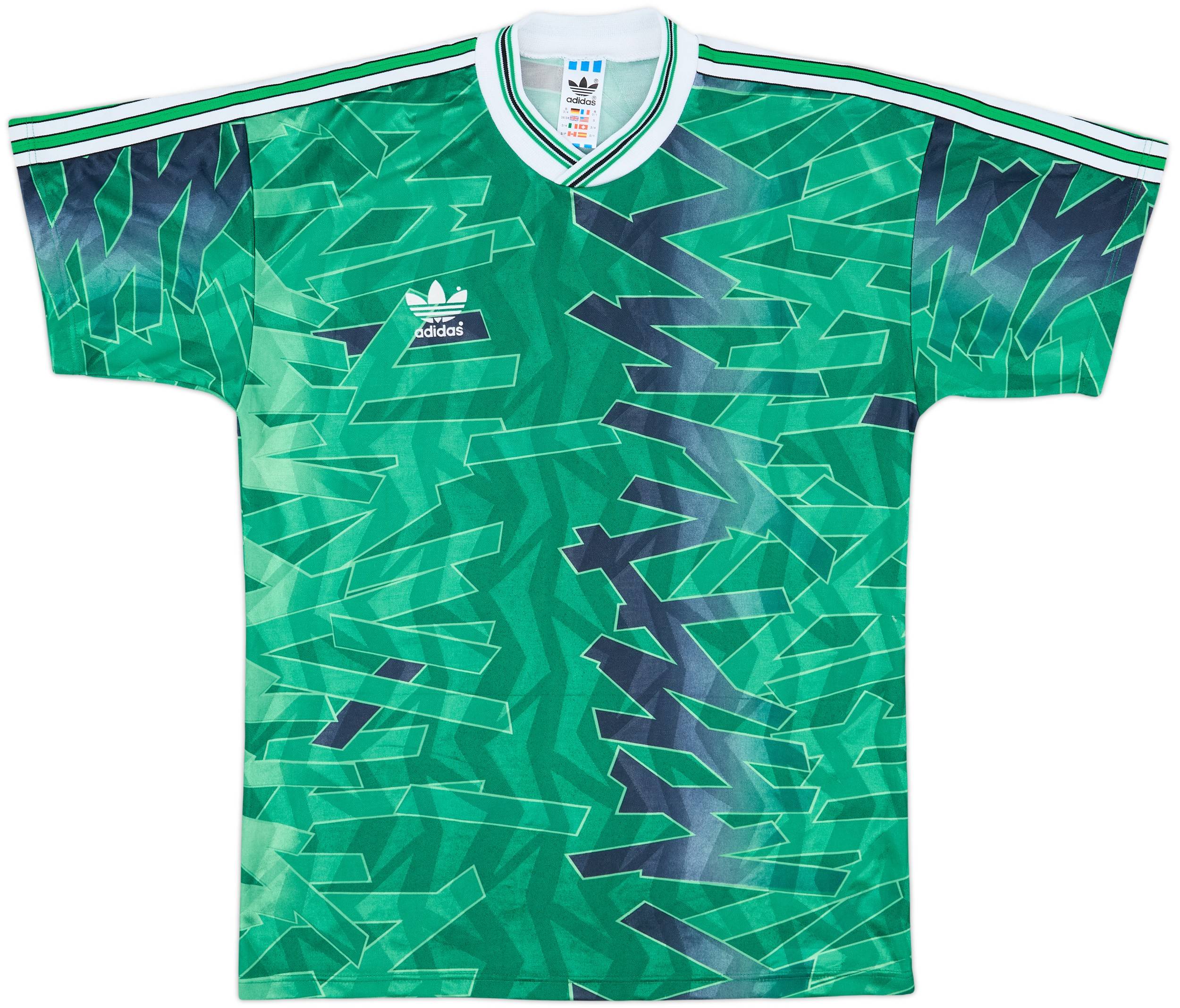 1992-93 adidas Template Shirt - 8/10 - (S)