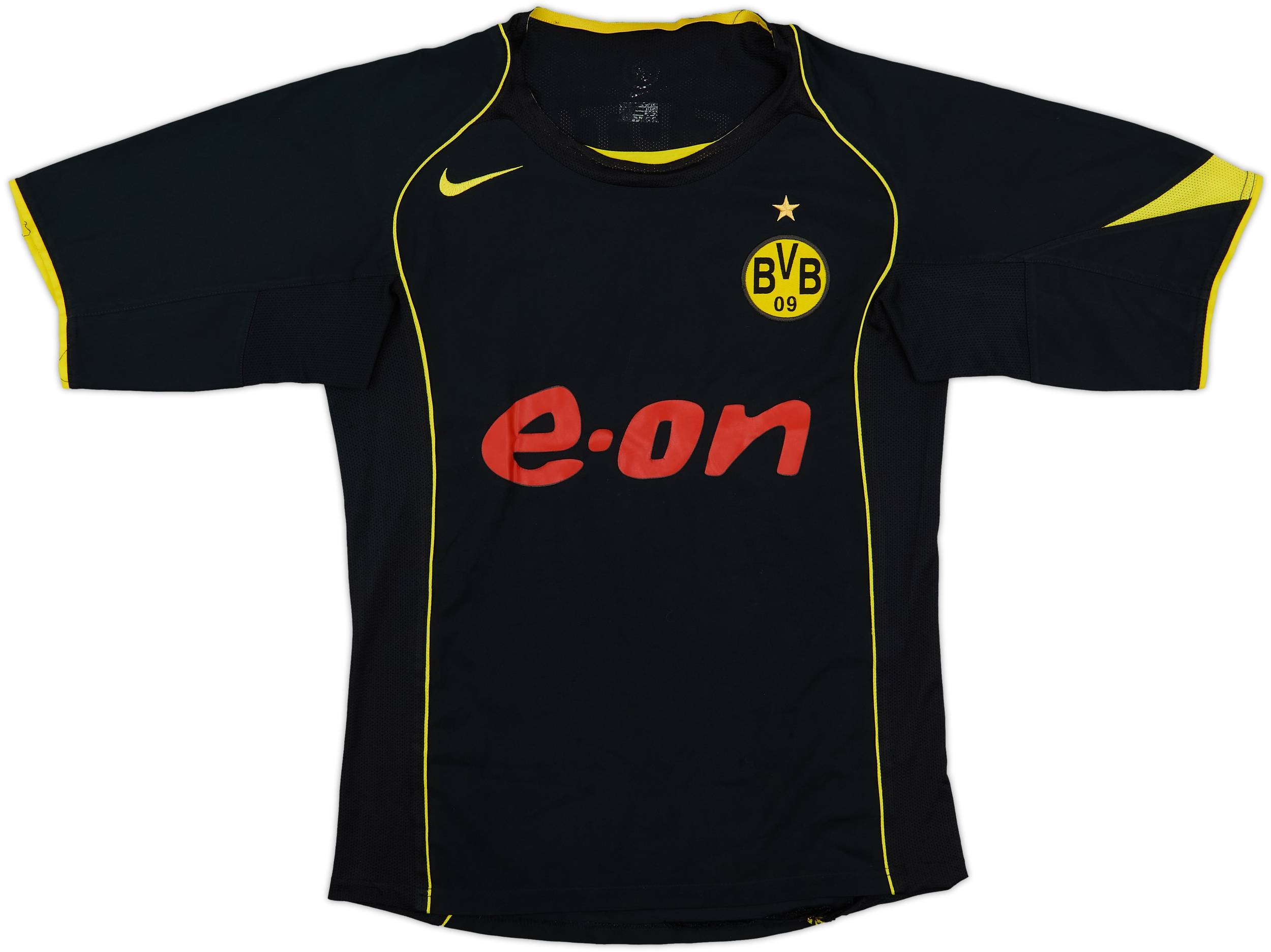 2004-05 Borussia Dortmund Away Shirt Ewerthon #12 - 7/10 - (XL.Boys)