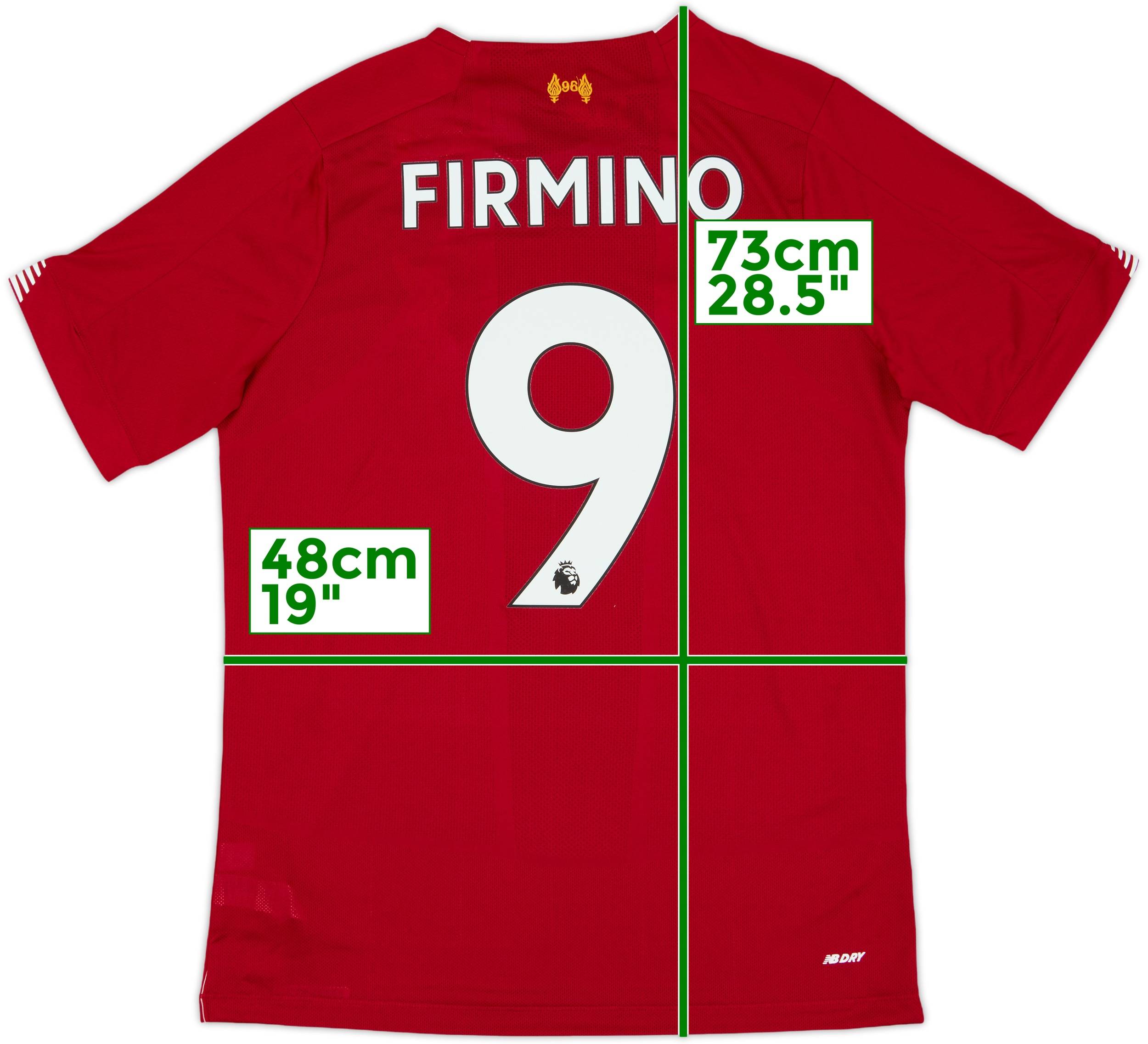 2019-20 Liverpool Home Shirt Firmino #9 (S)