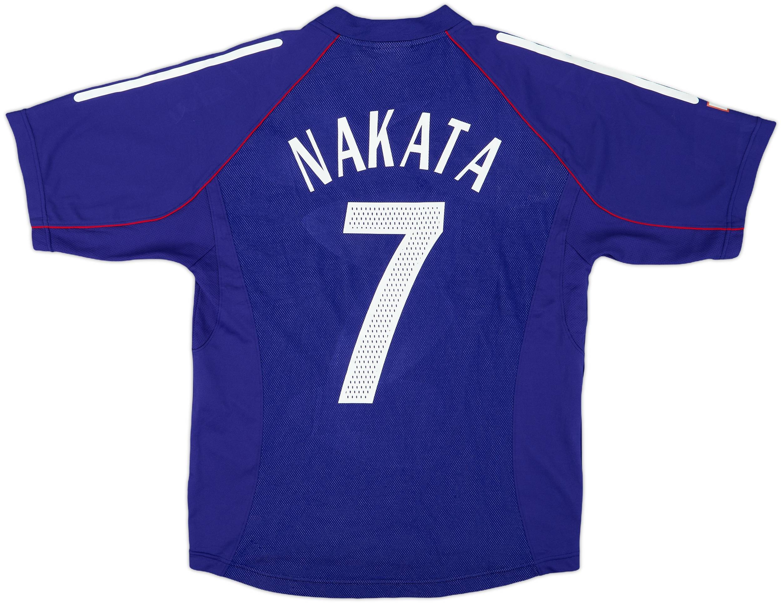 ウェア Japan Away 2001 NAKATA #7 Longsleeve ウェア Japan Away 2001 NAKATA #7 Longsleeve ウェア Japan Away 2001
