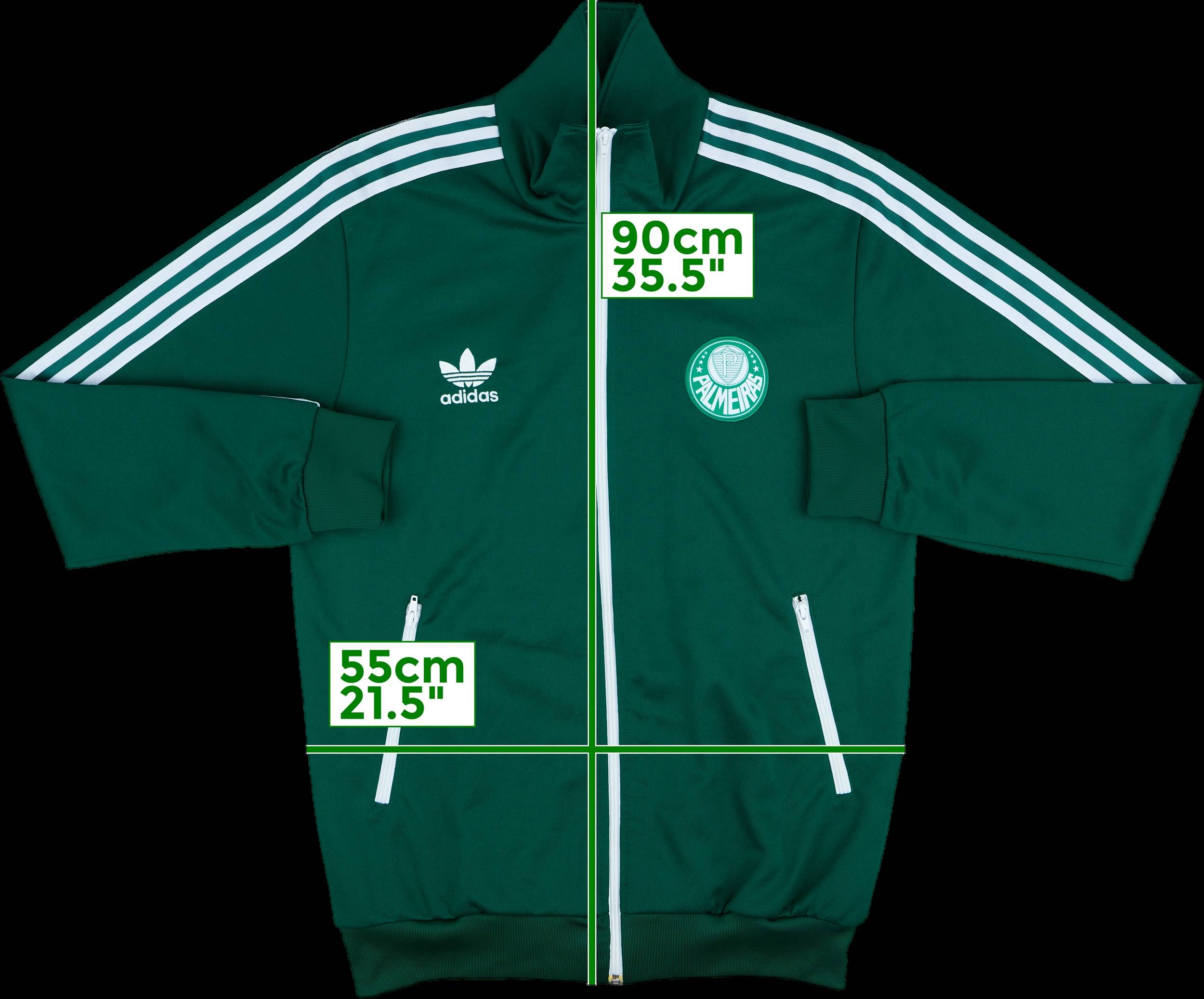2008-09 Palmeiras adidas Originals Track Jacket - 9/10 - (L)