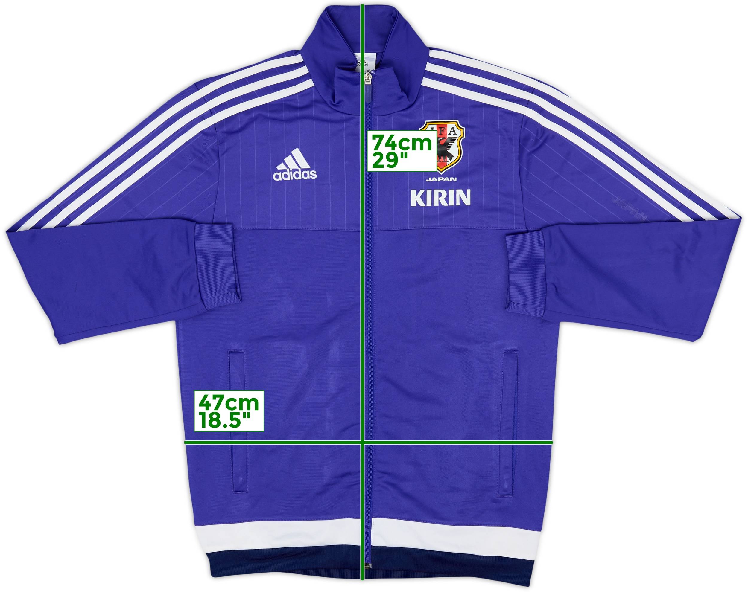 2014-15 Japan adidas Track Jacket - 8/10 - (S)
