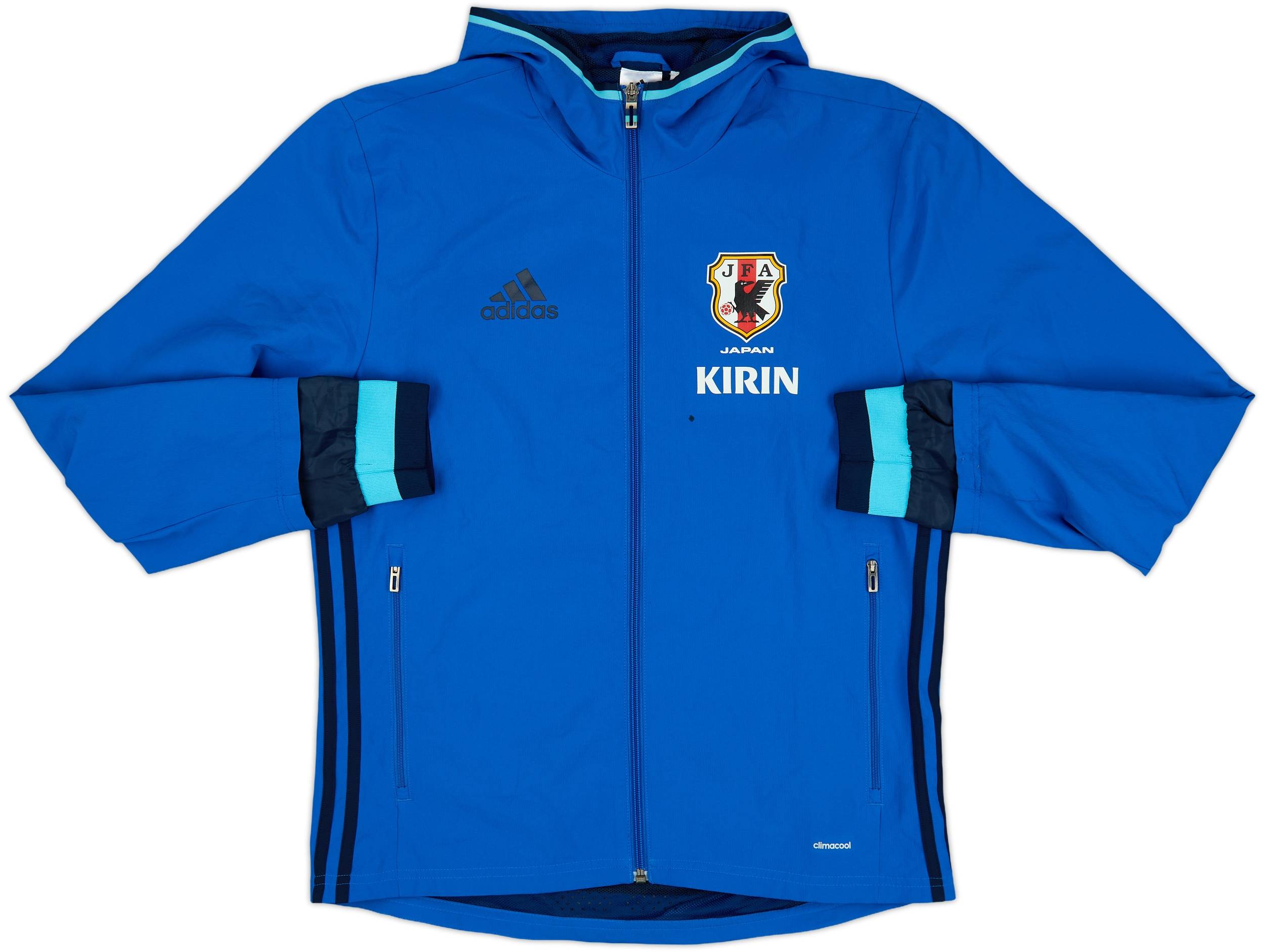 2015-16 Japan adidas Hooded Track Jacket - 7/10 - (S)