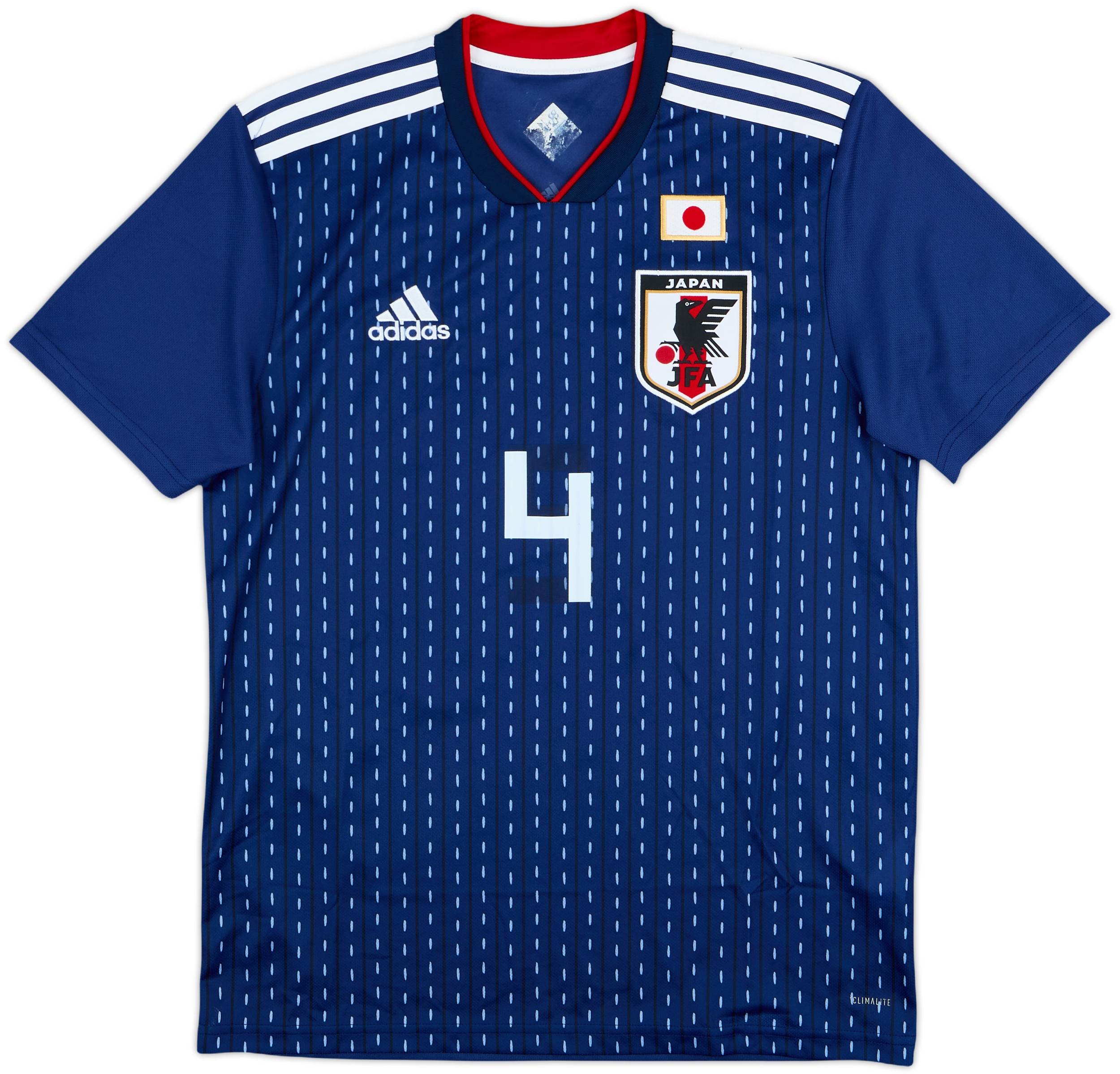 2018-19 Japan Home Shirt Honda #4 - 7/10 - (S)