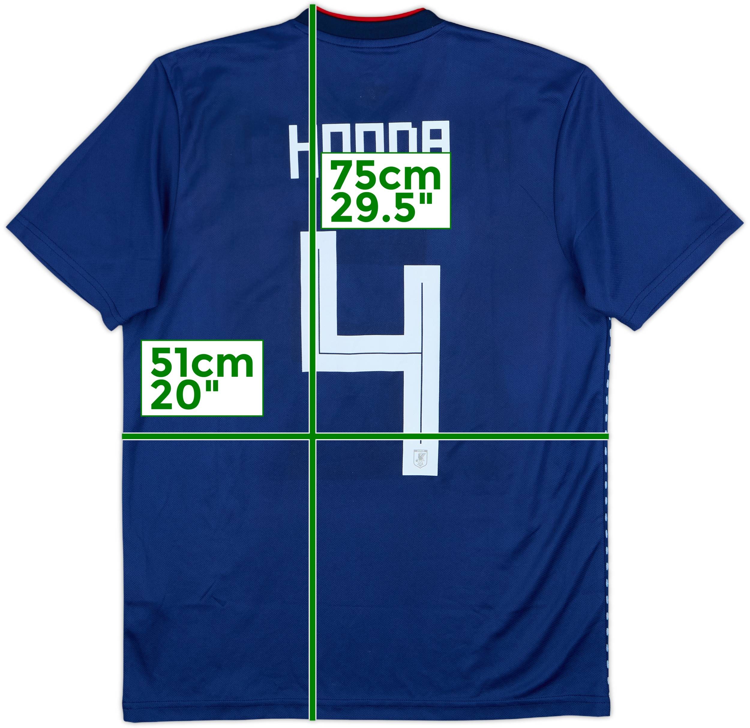 2018-19 Japan Home Shirt Honda #4 - 7/10 - (S)