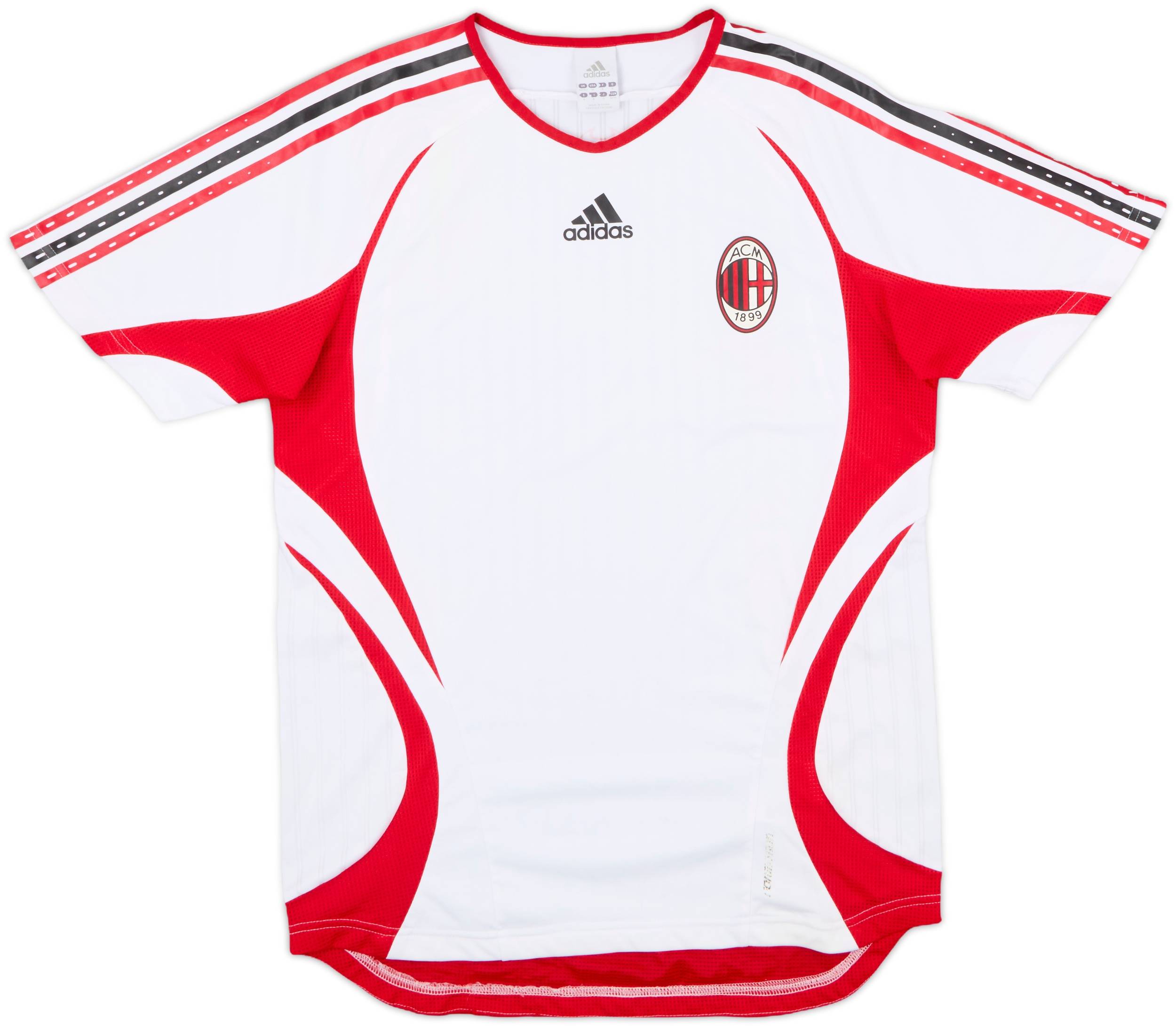 2006-07 AC MIlan adidas Training Shirt - 6/10 - (M)