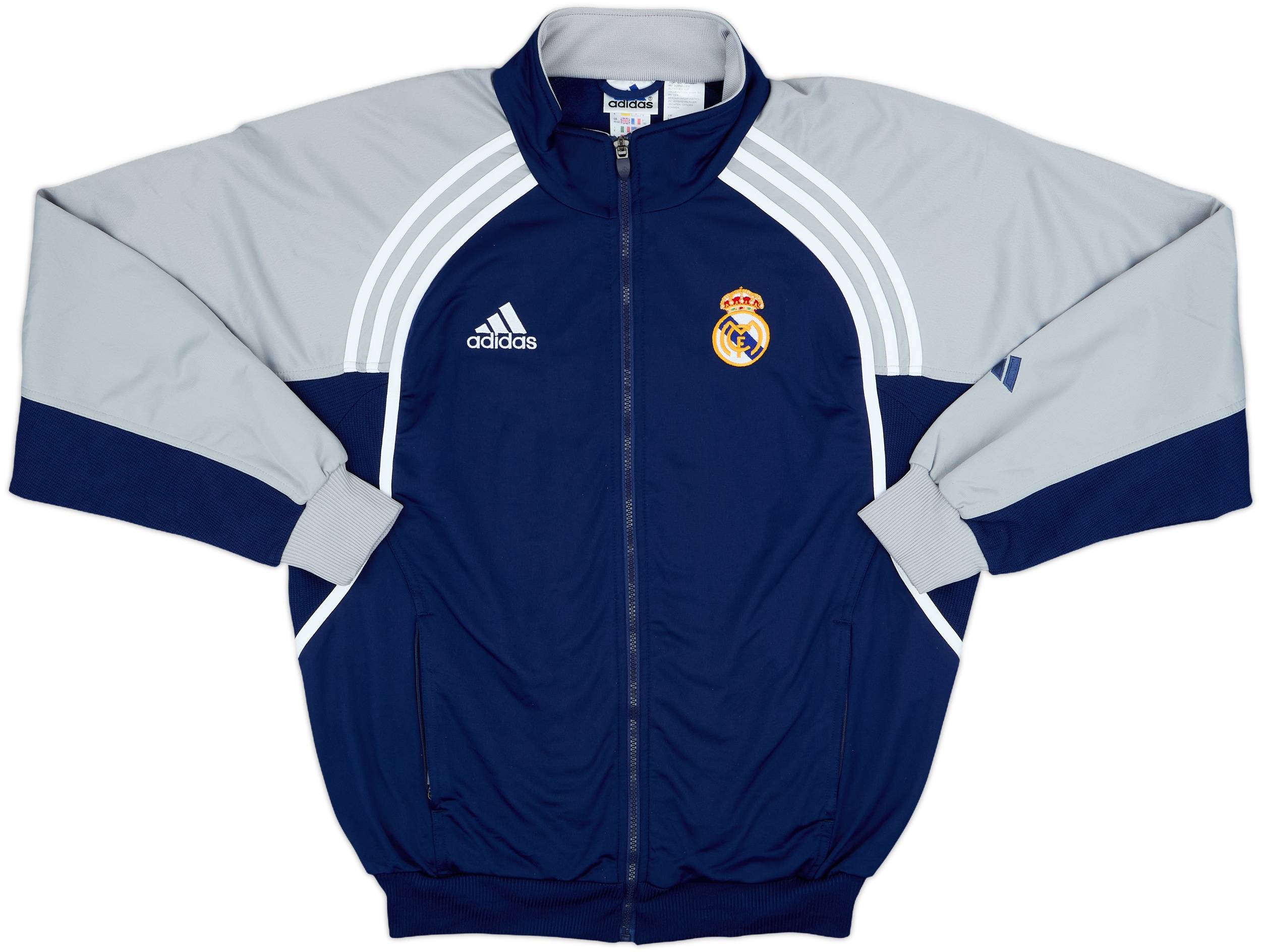 2000-01 Real Madrid adidas Track Jacket - 8/10 - (M/L)