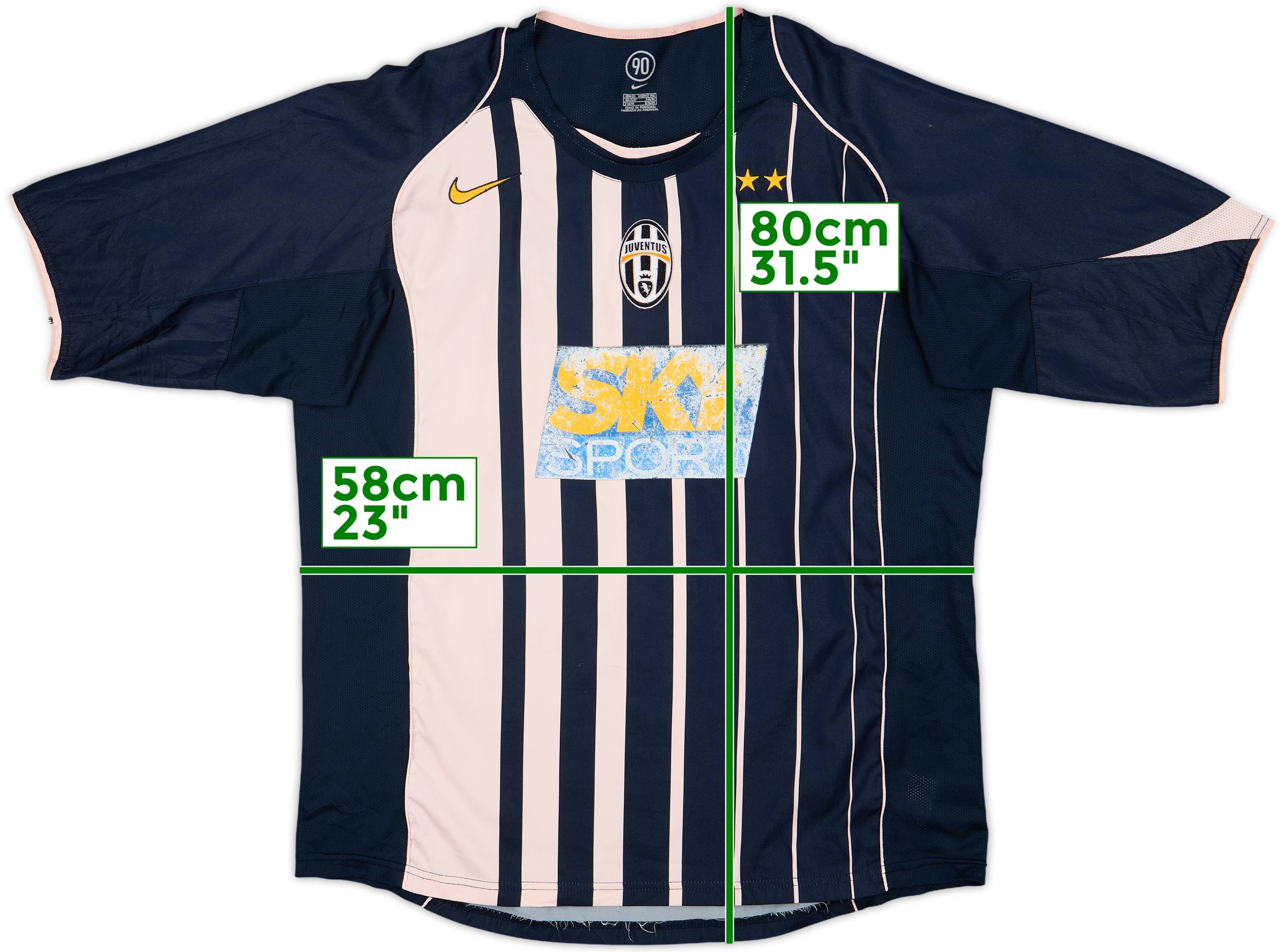 2004-05 Juventus Away Shirt - 5/10 - (XL)