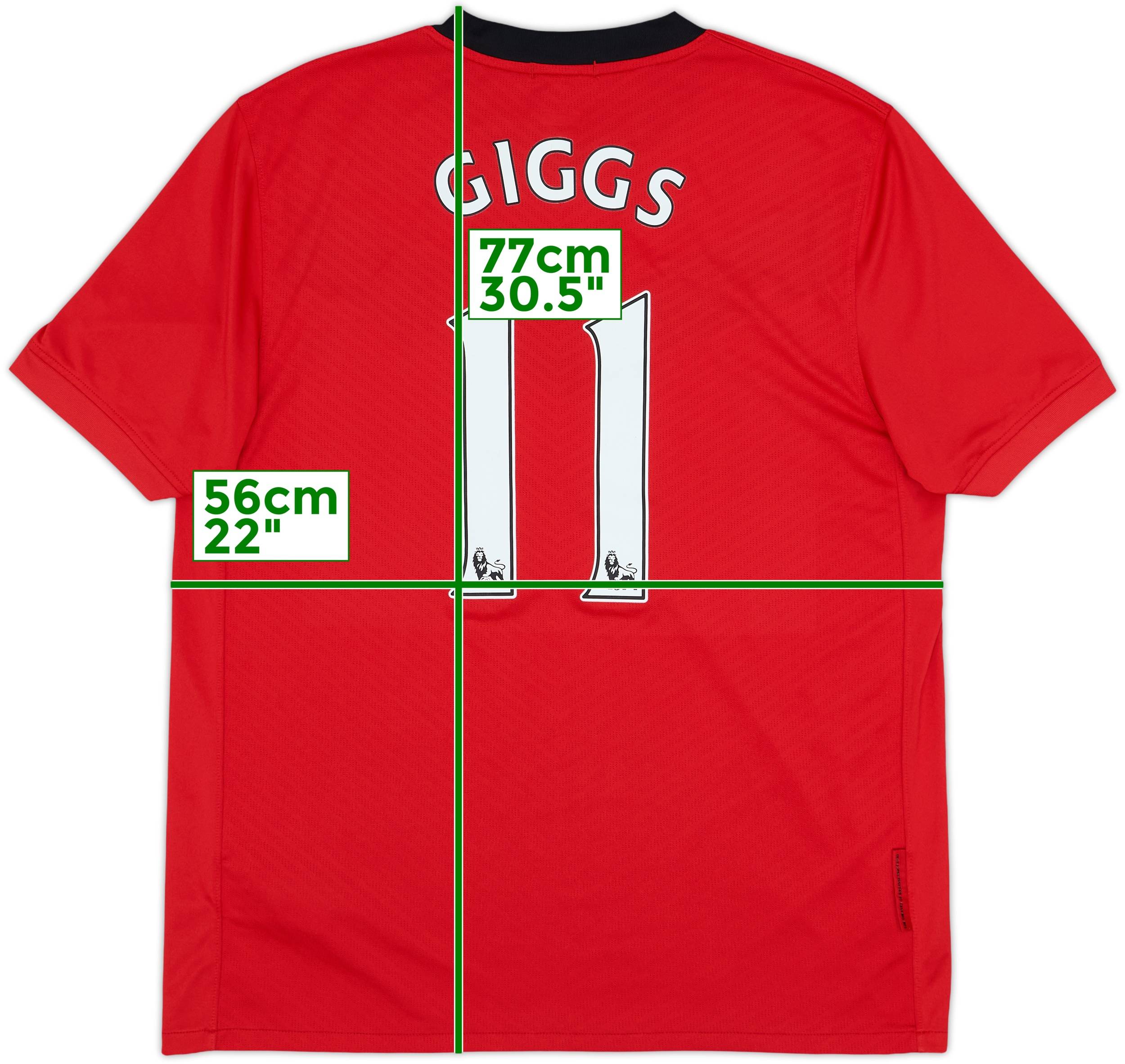 2009-10 Manchester United Home Shirt Giggs #11 - 7/10 - (L)