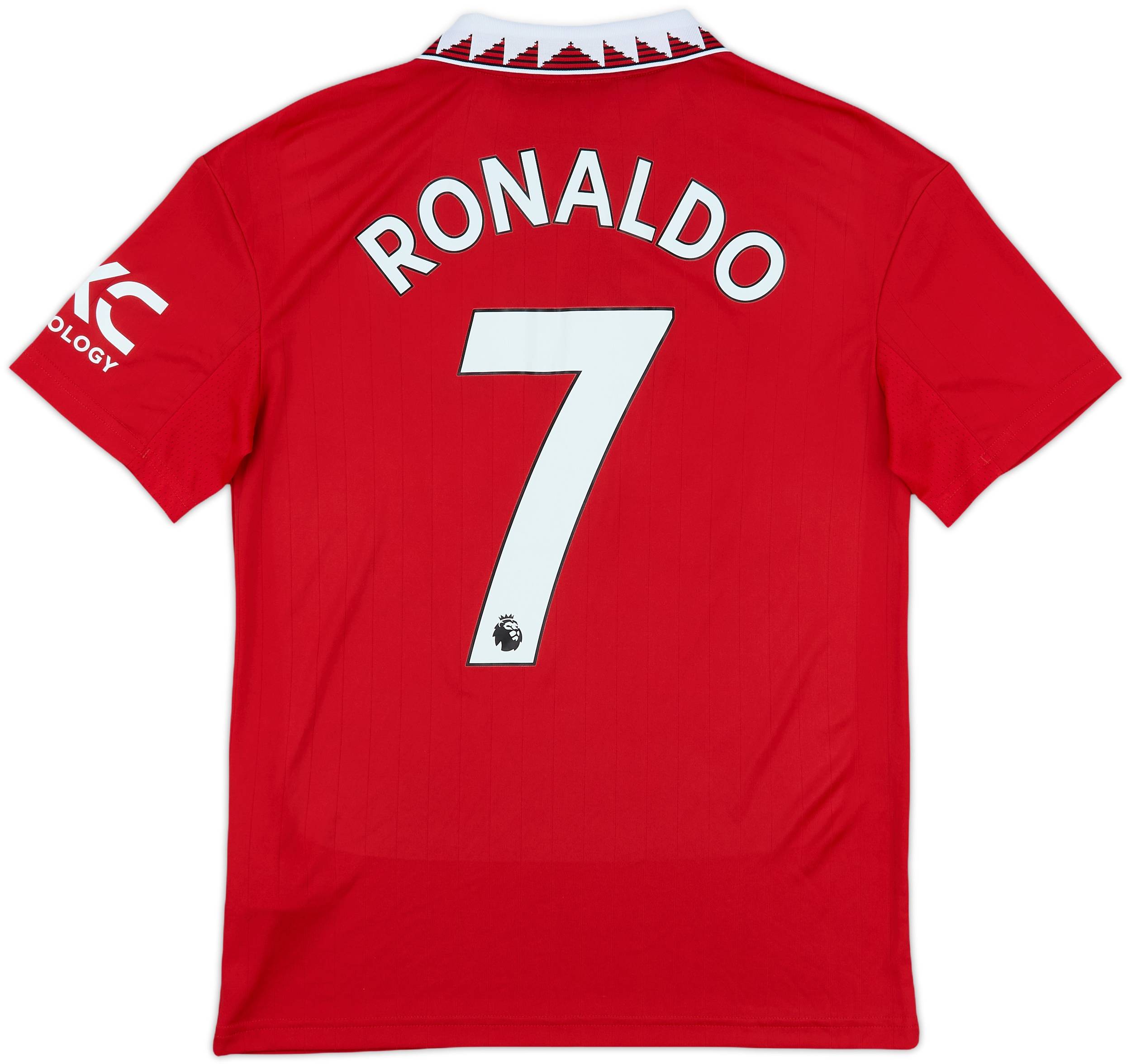2022-23 Manchester United Home Shirt Ronaldo #7 - 8/10 - (L.Boys)