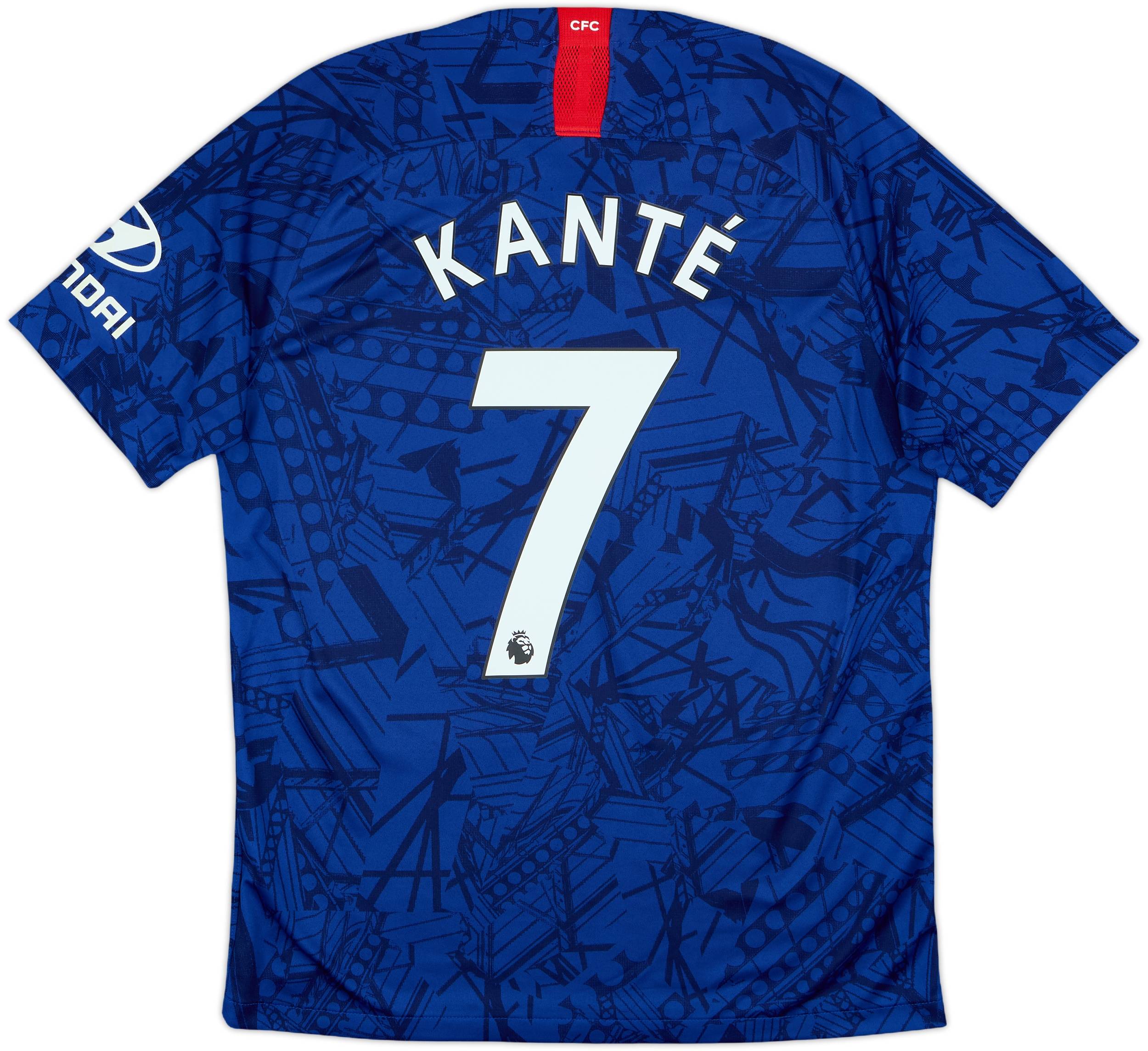 2019-20 Chelsea Home Shirt Kante #7 - 5/10 - (M)