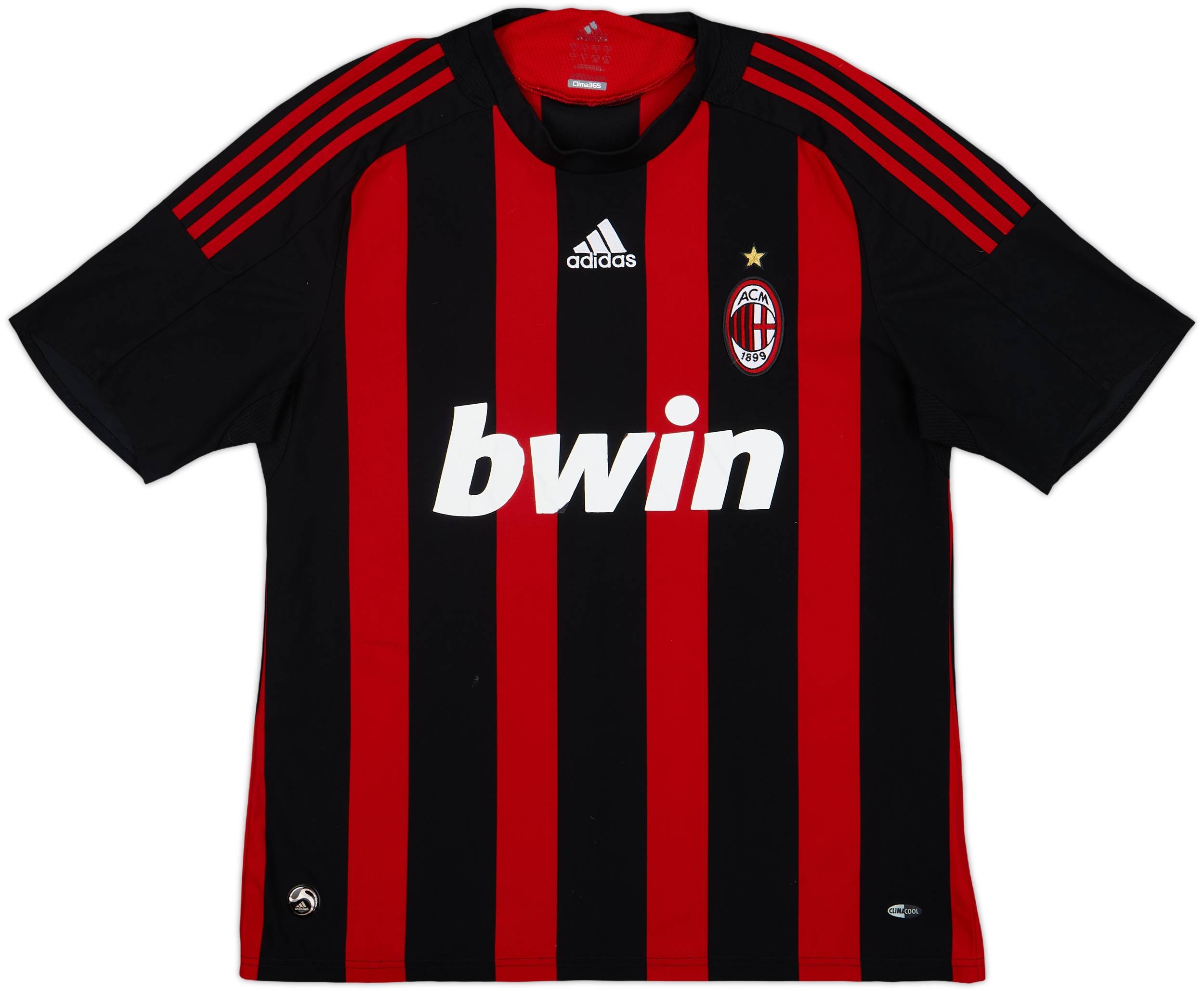2008-09 AC Milan Home Shirt Kaka #22 - 6/10 - (L)