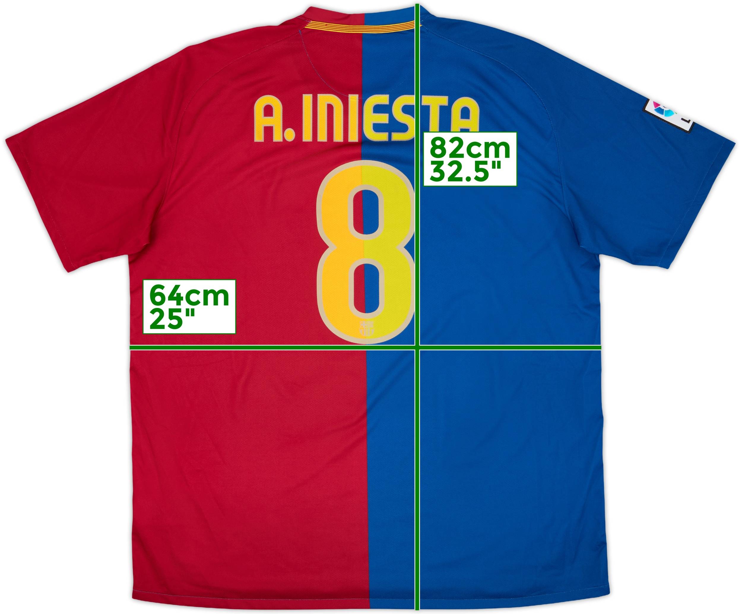 FC Barcelona A. Iniesta 2009 シャツ XL FC BARCELONA 2008/09 ANDRES INIESTA JERSEY SHIRT CAMISETA XL NIKE